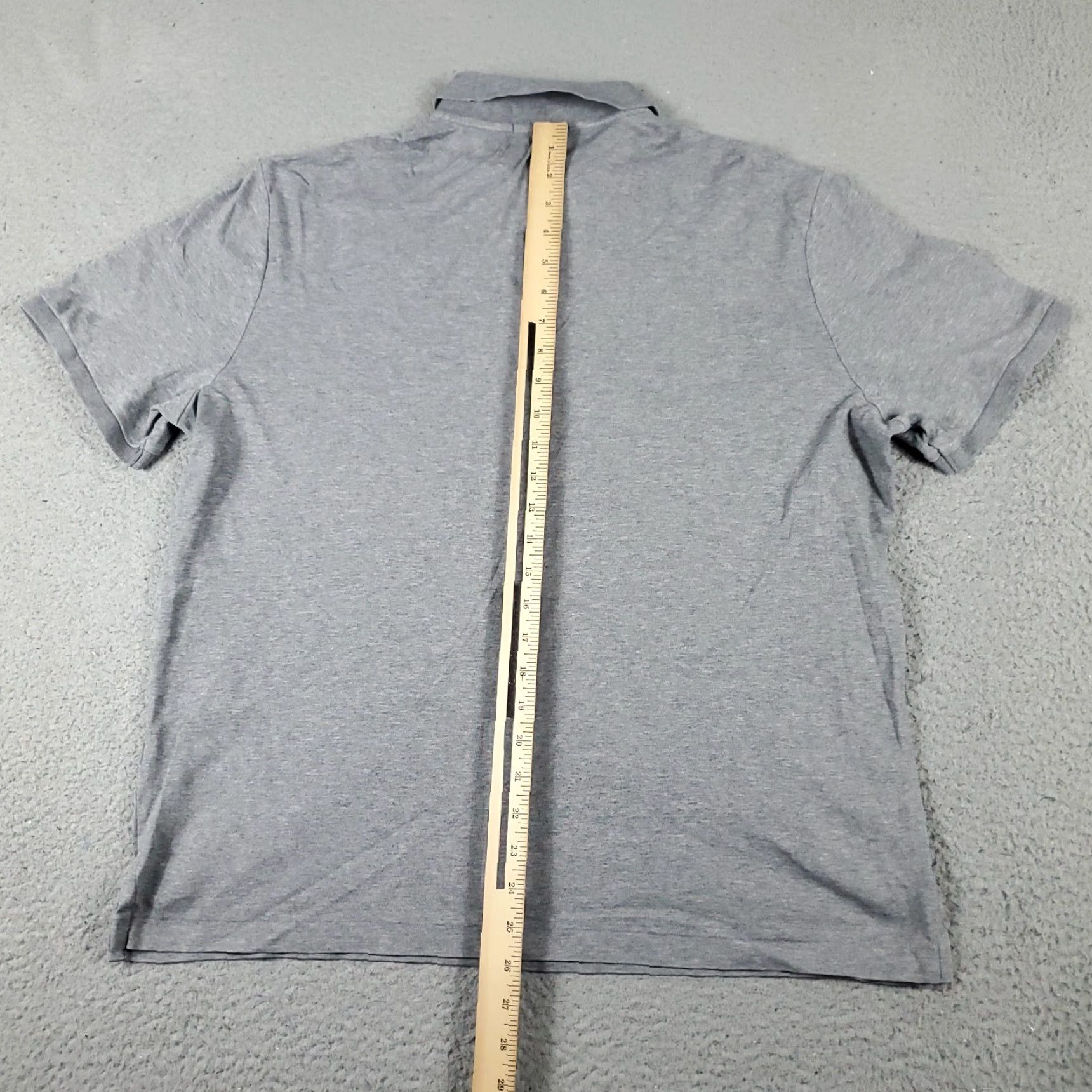 Ralph Lauren Ralph Lauren Polo Shirt Mens Large Gray Pony Short Sleeve Casual Polo Shirt Adult Large Gray Polo - Mens Size US L / EU 52-54 / 3 - 4 Thumbnail