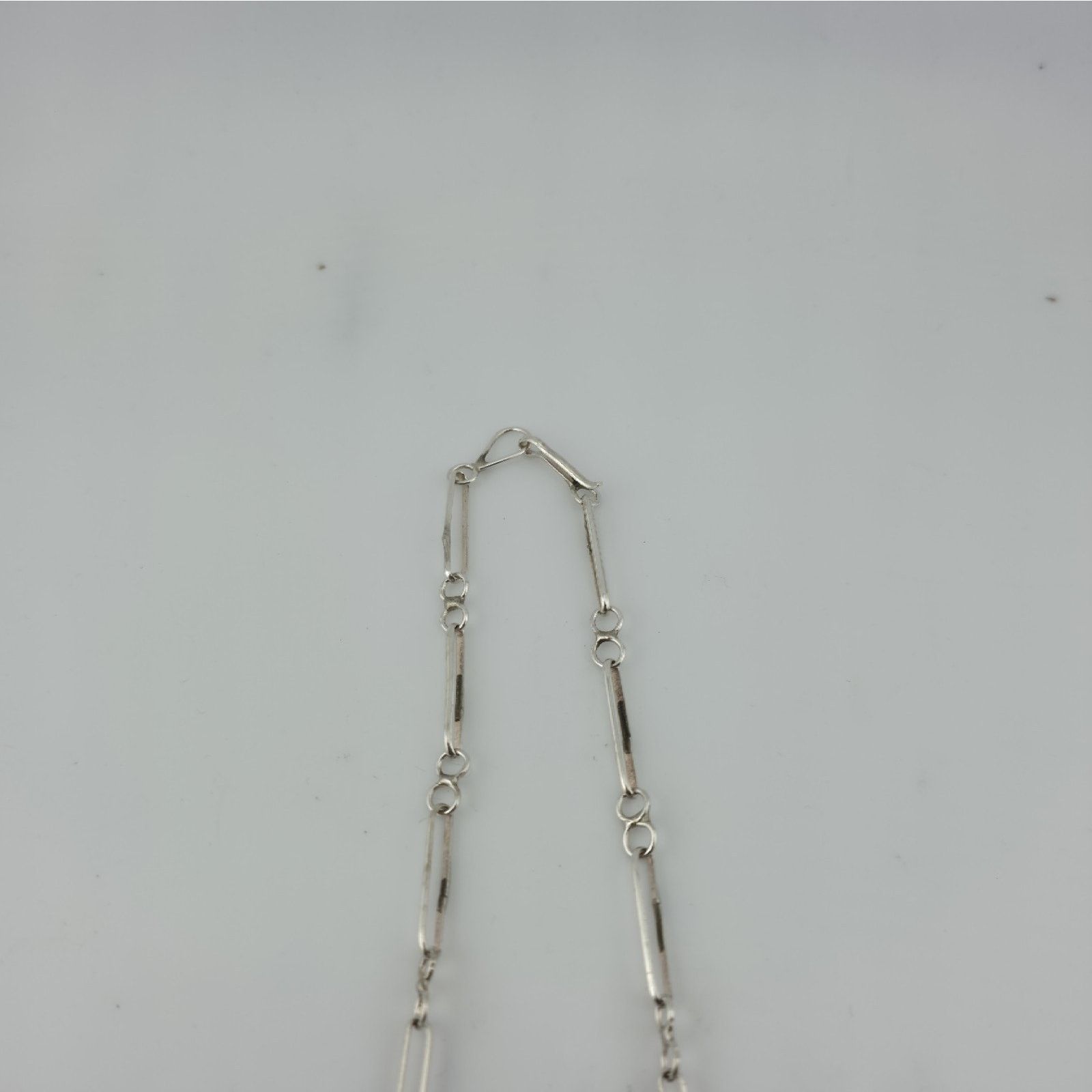 Other EDDAKIE Sterling Turquoise Necklace Native American 14” Zuni Size ONE SIZE - 7 Thumbnail