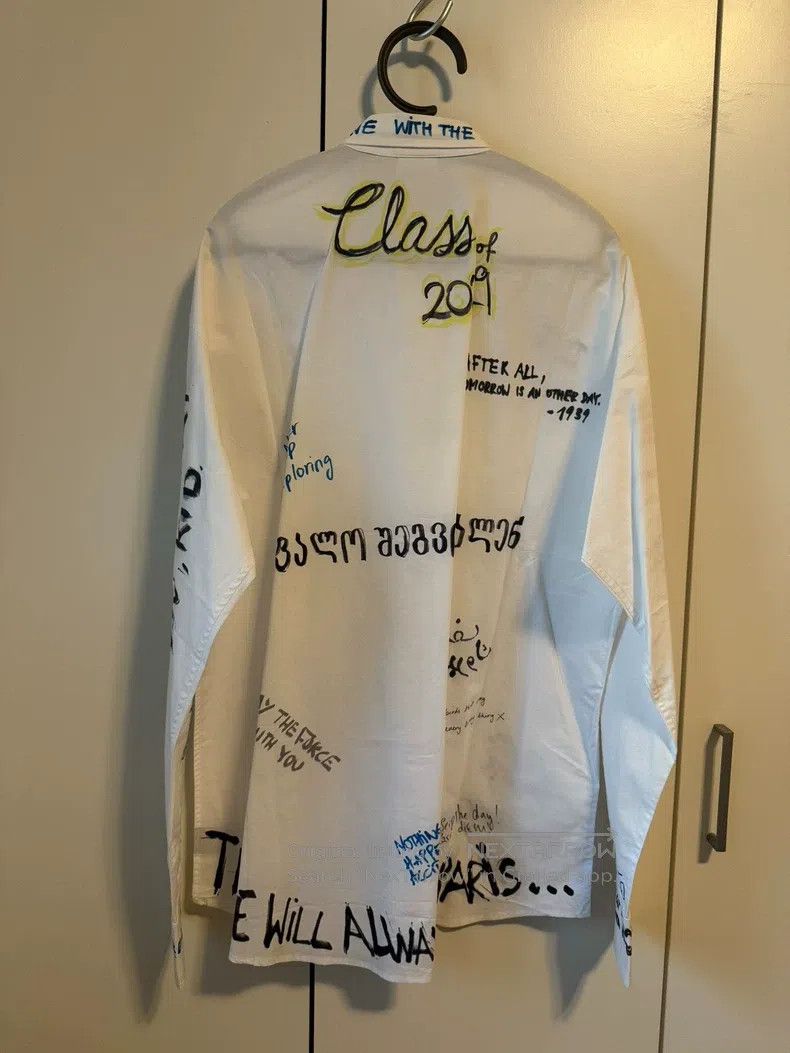 Vetements Vetements Graffiti Shirt Size US M / EU 48-50 / 2 - 2 Thumbnail
