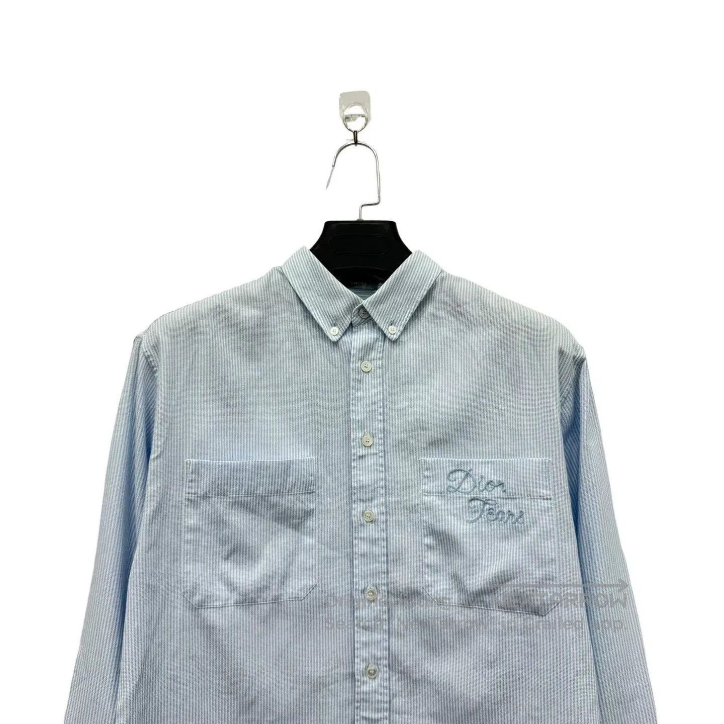 Dior Dior x Denim Tears Embroidered Striped Shirt. Size US M / EU 48-50 / 2 - 4 Thumbnail