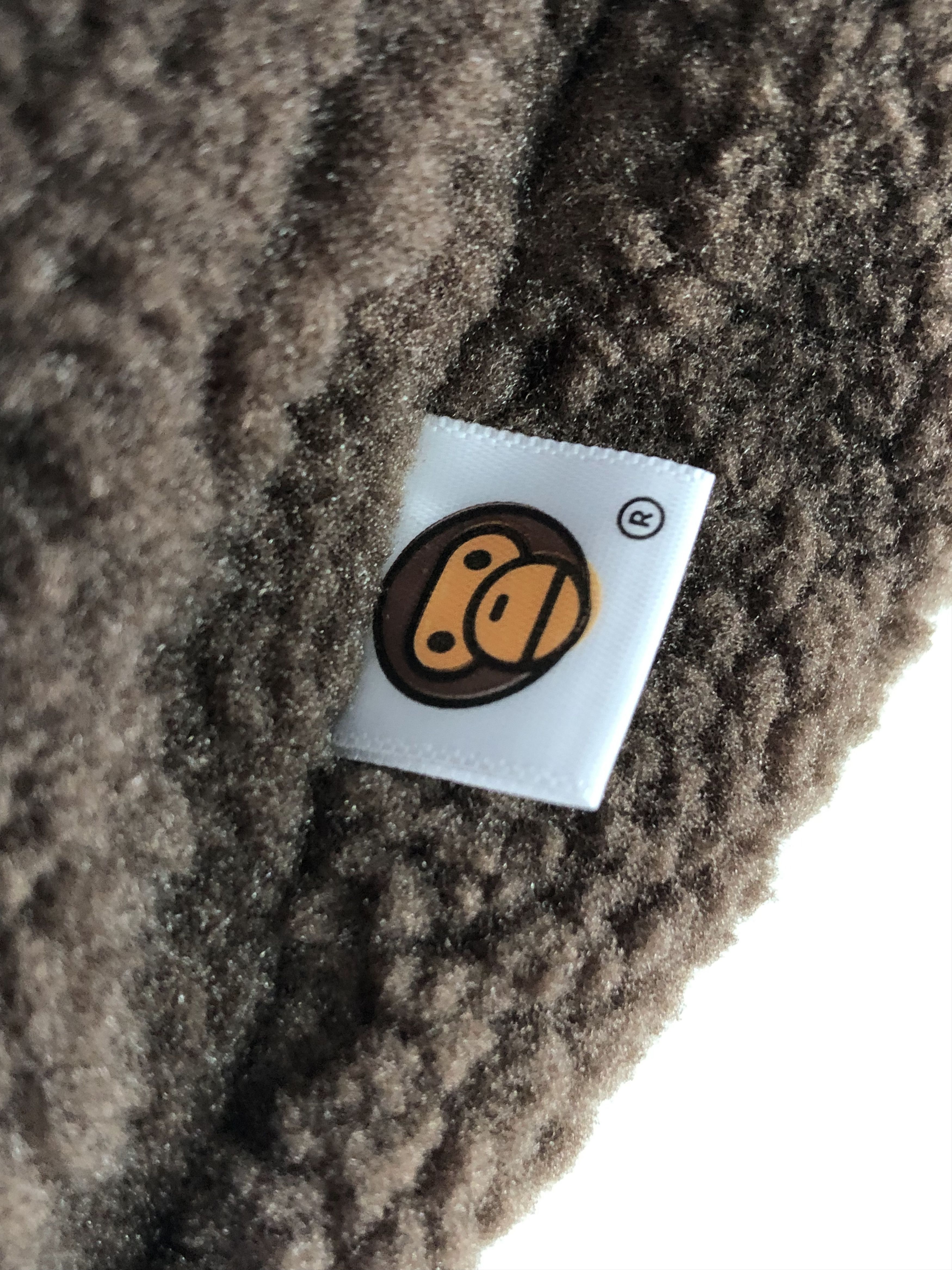 Japanese Brand brown Bape BABY MILO MINI FUR BACKPACK Size ONE SIZE - 5 Thumbnail