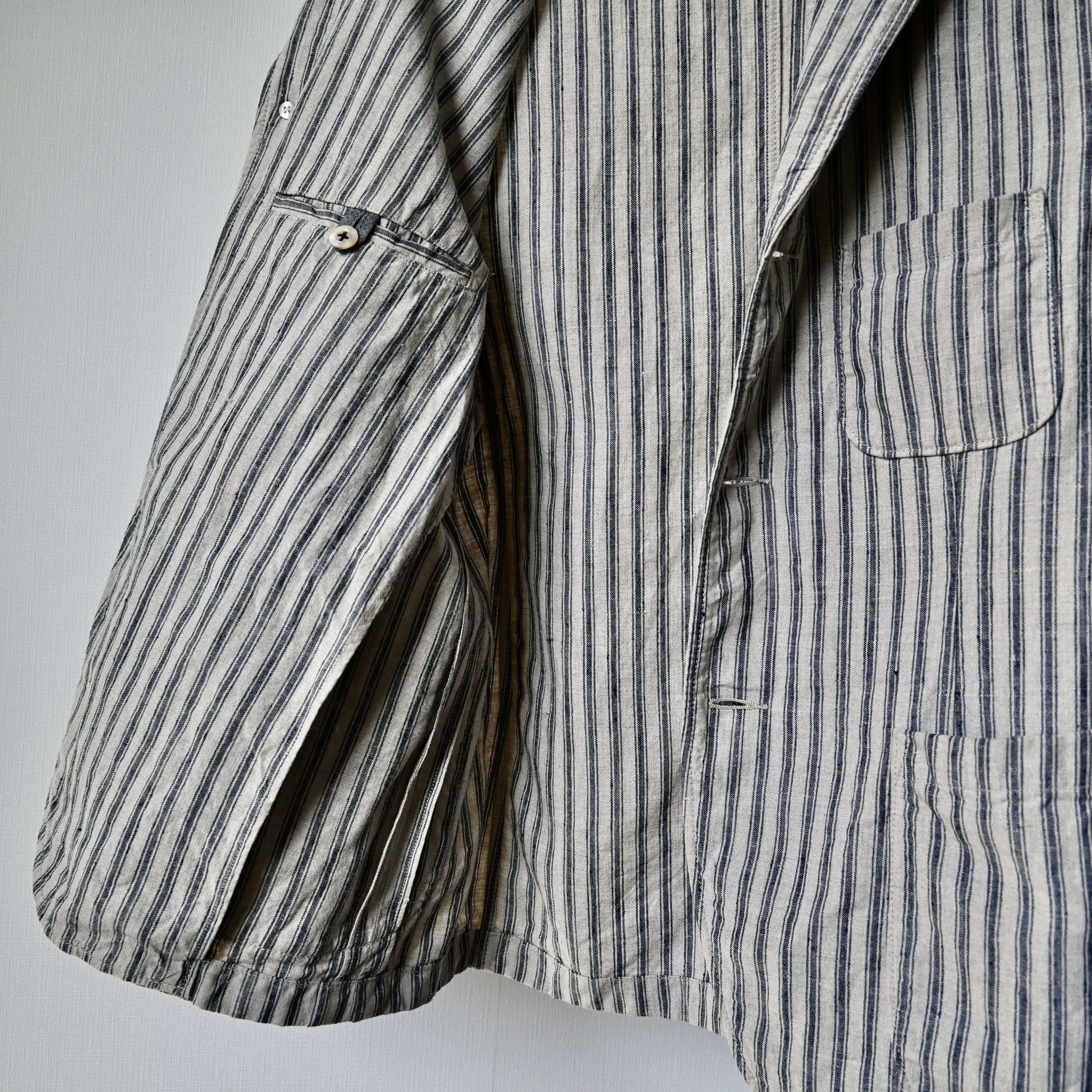 Umii 908 Umii 908 by 45rpm linen tailored jacket, made in Japan Size US M / EU 48-50 / 2 - 13 Thumbnail