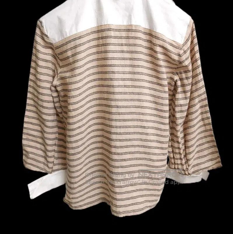 Loewe Loewe Striped Short Sleeve Shirt for Women . Size S / US 4 / IT 40 - 2 Thumbnail