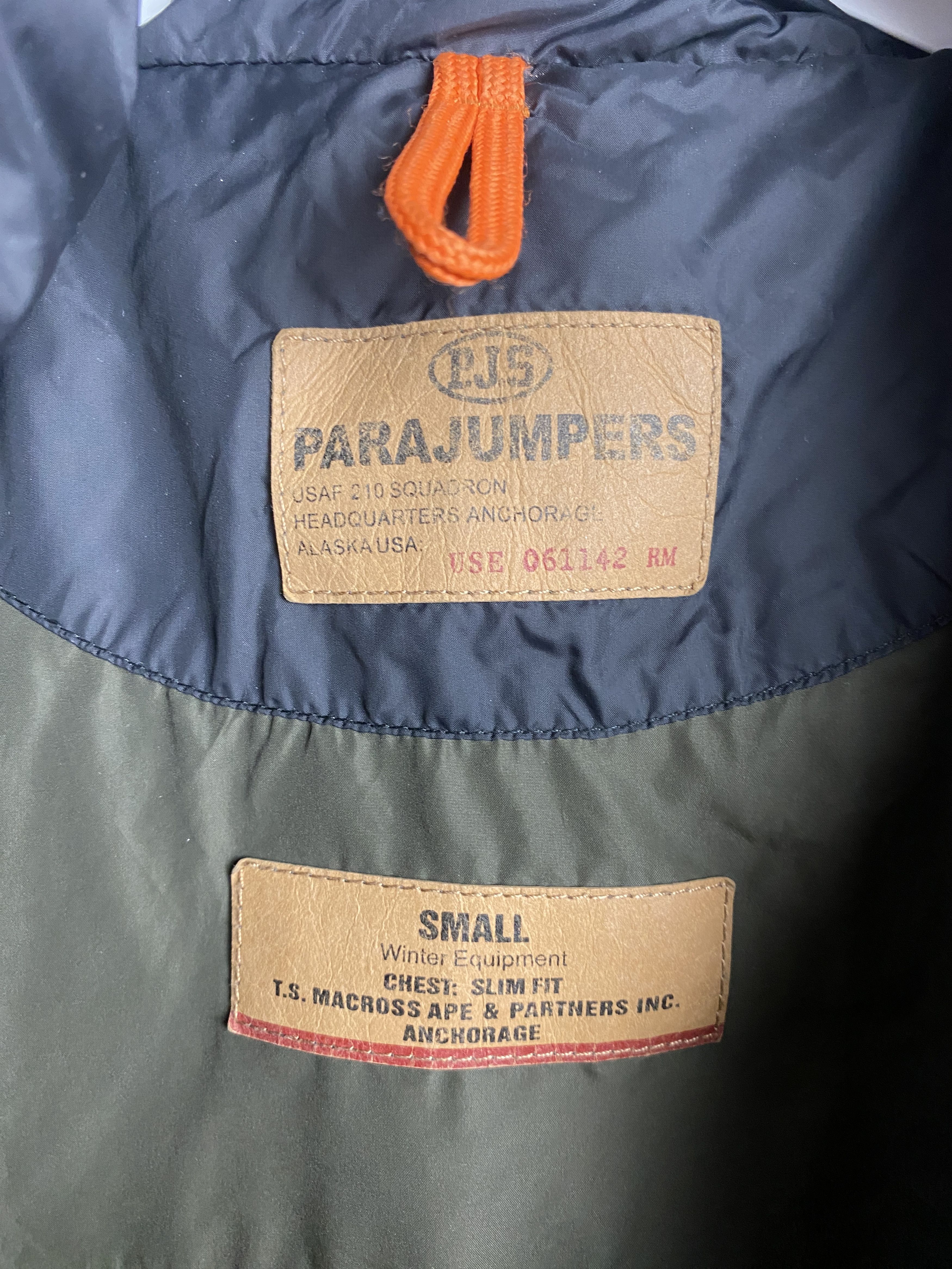 Parajumpers Parajumpers USAF 210 Squadron jacket winter Size US S / EU 44-46 / 1 - 4 Thumbnail