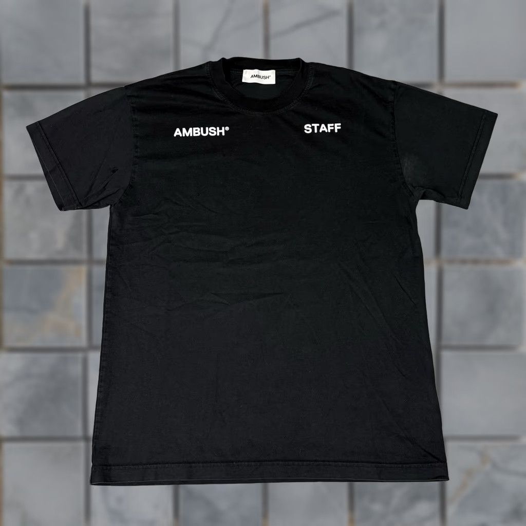 Vintage Ambush T Shirt Adult Large Black Logo Tee Limited Edition Mens Size US L / EU 52-54 / 3 - 1 Thumbnail
