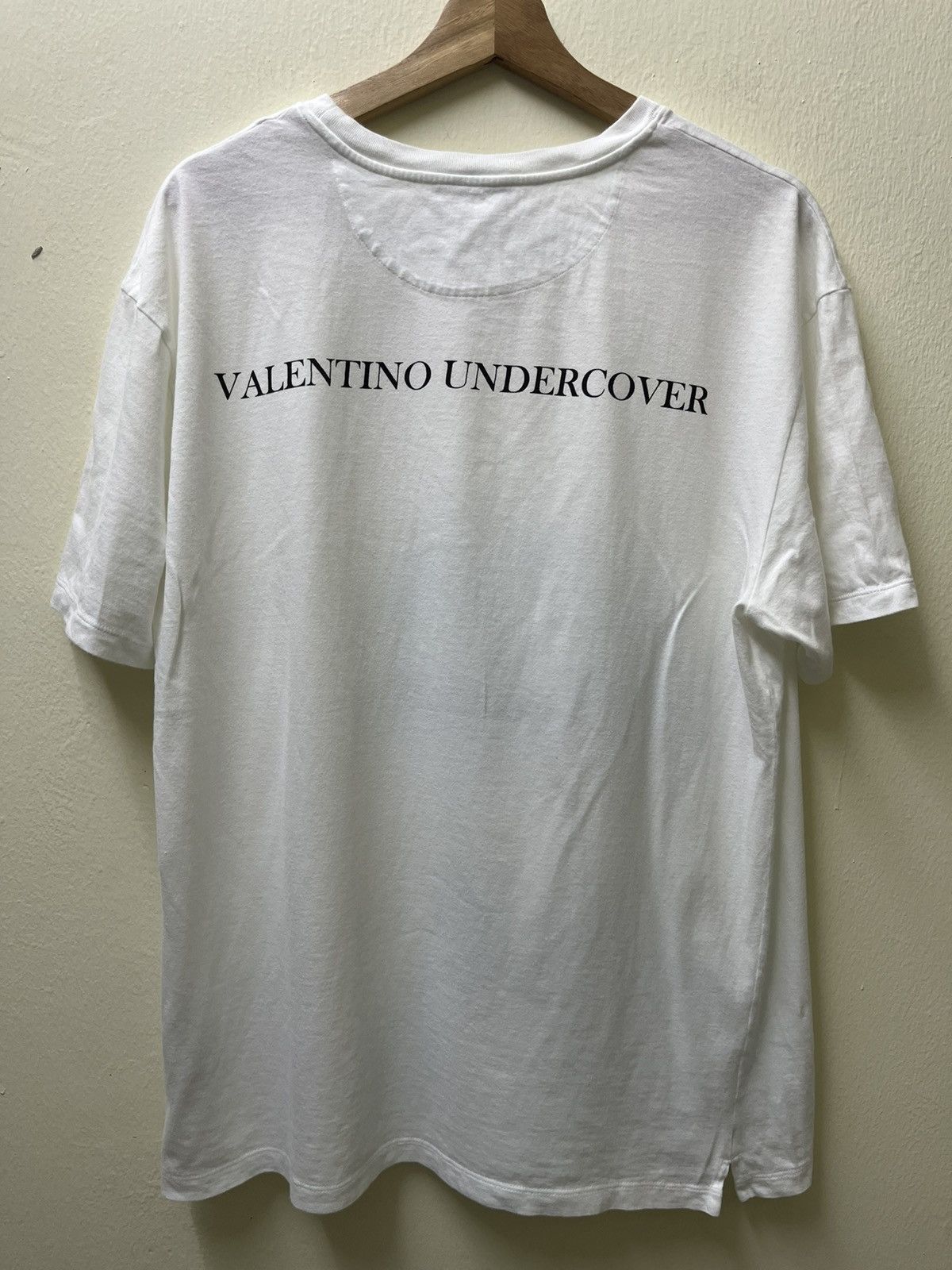 Undercover × Valentino VALENTINO X UNDERCOVER V FACE UFO PRINT TEE Size US L / EU 52-54 / 3 - 2 Thumbnail