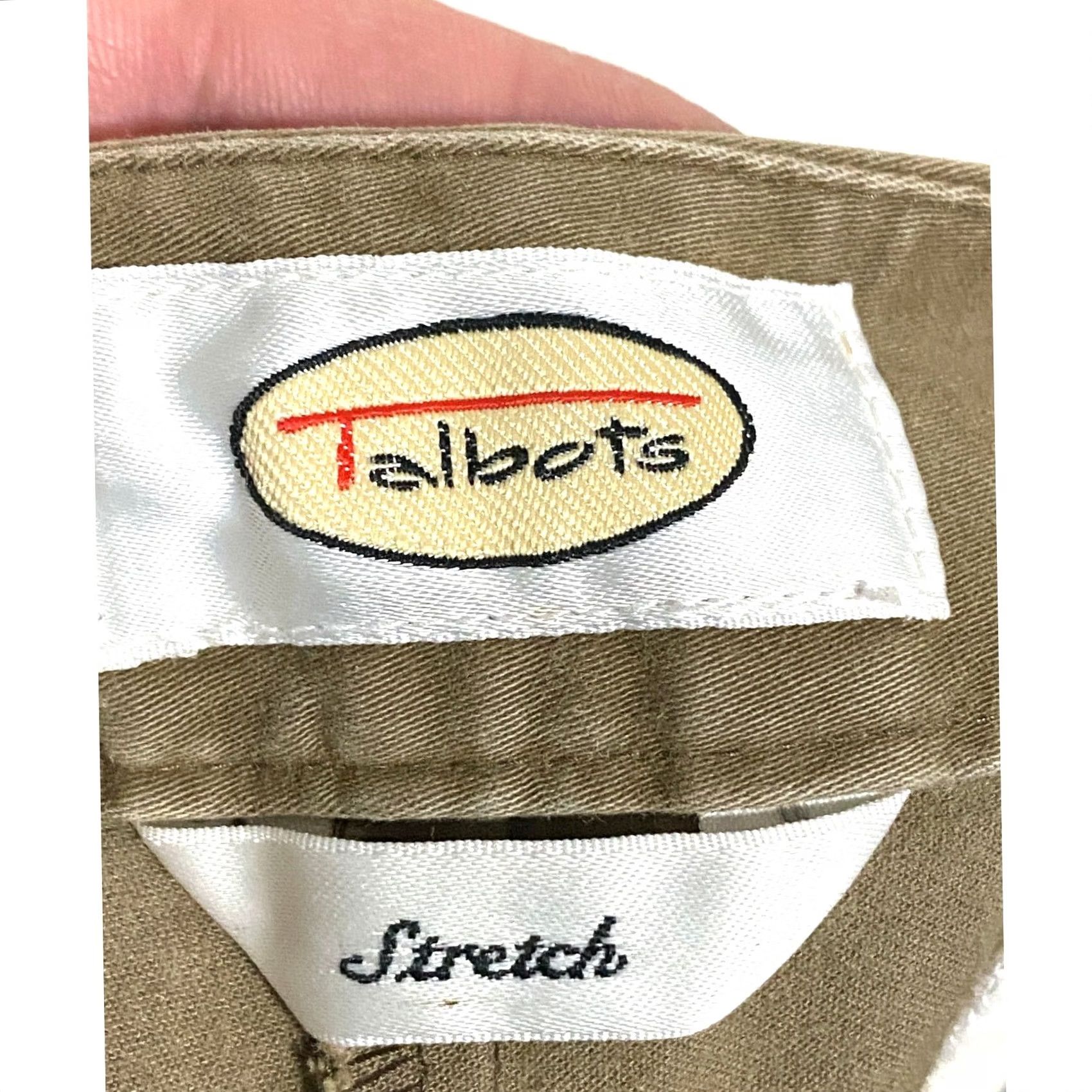 Talbots VTG Talbots Chinos Pants 8 Stretch Neutral Classic Minimalist Khaki Work Size 28" / US 6 / IT 42 - 5 Thumbnail