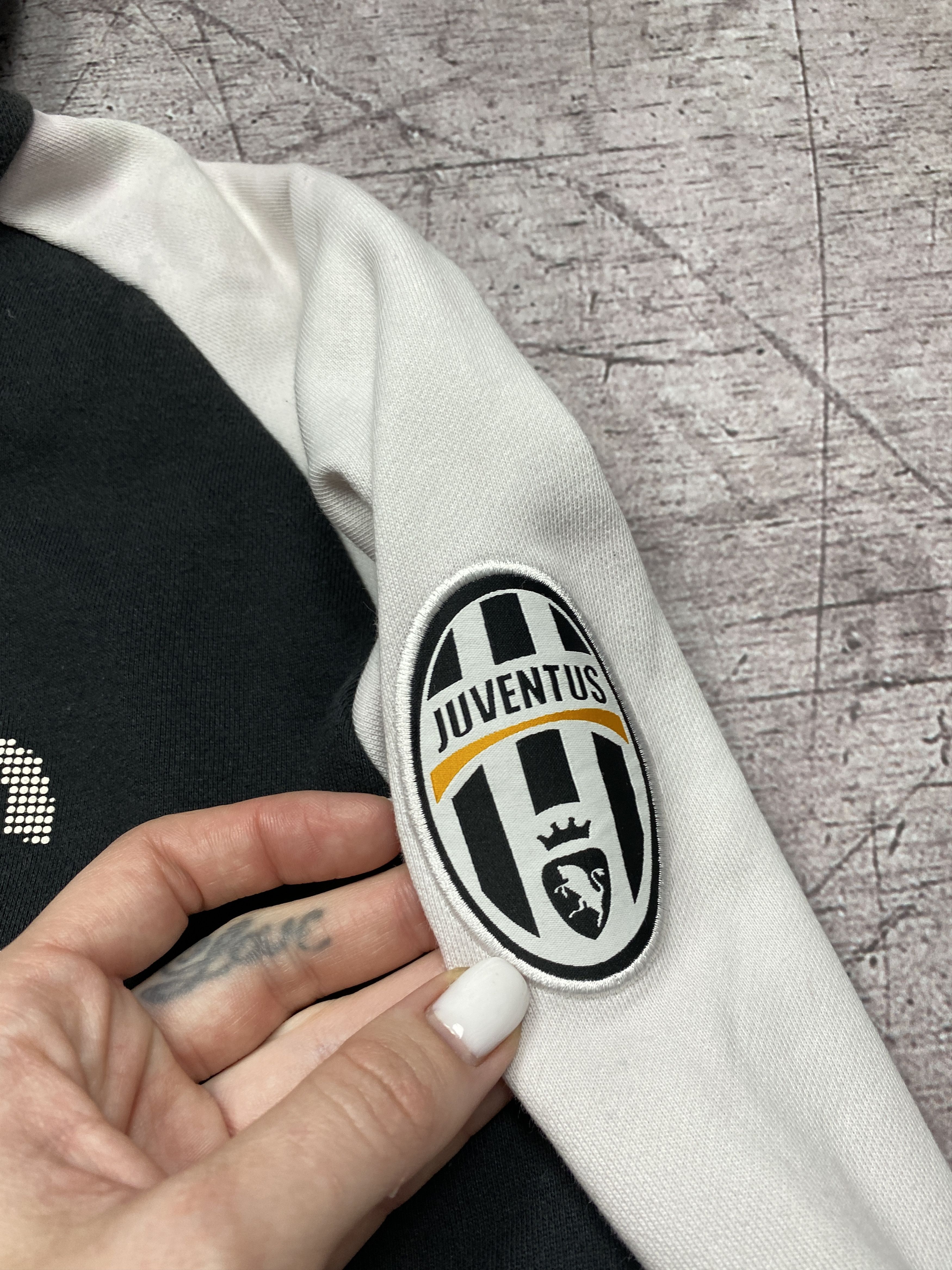 Nike × Vintage Nike Juventus Vintage Mens Hoodie Center Swoosh Size US XL / EU 56 / 4 - 4 Thumbnail