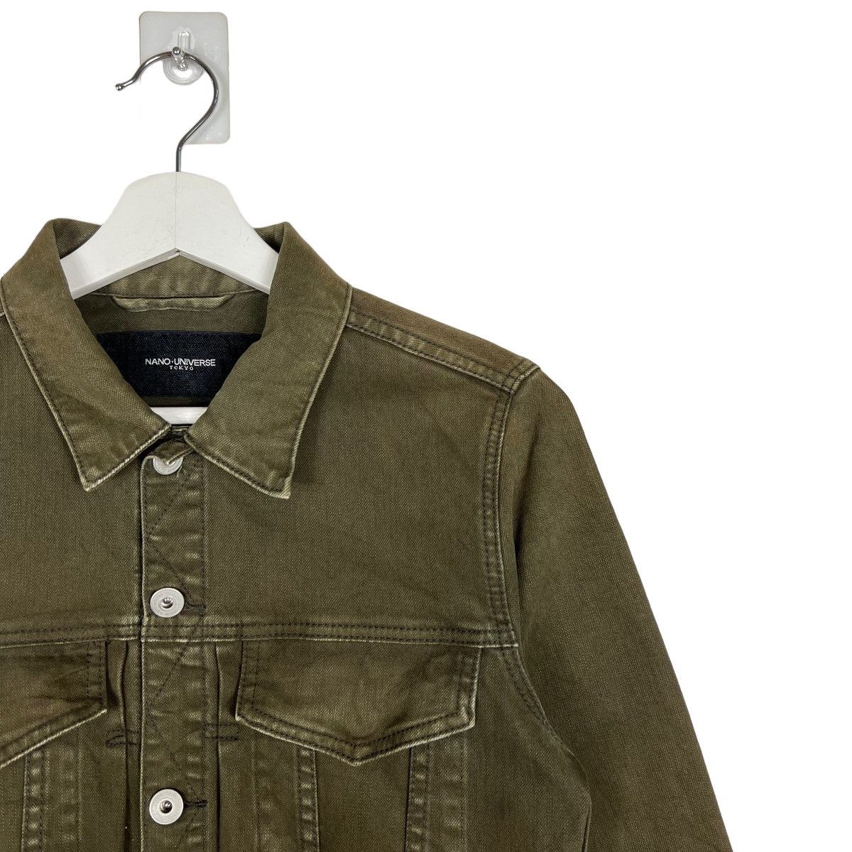 NANO universe 🔥 NANO UNIVERSE MOLESKIN TRUCKER JACKET Size US S / EU 44-46 / 1 - 6 Thumbnail