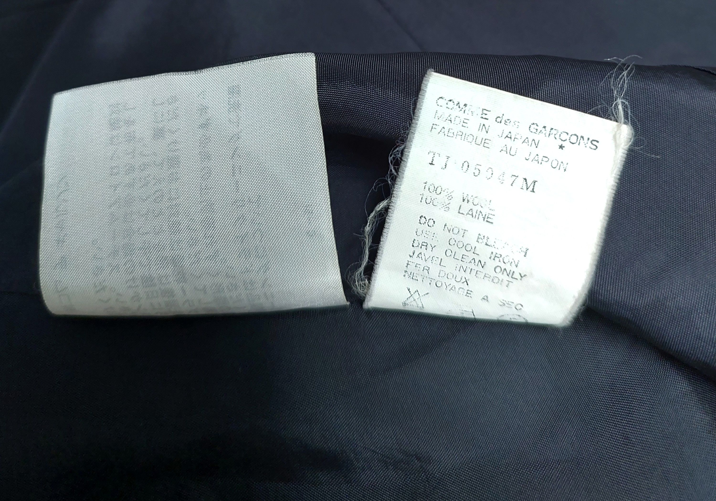 Comme des Garcons Comme des Garcons Tricot Vintage 4-Buttons Blazer Size 38S - 9 Thumbnail