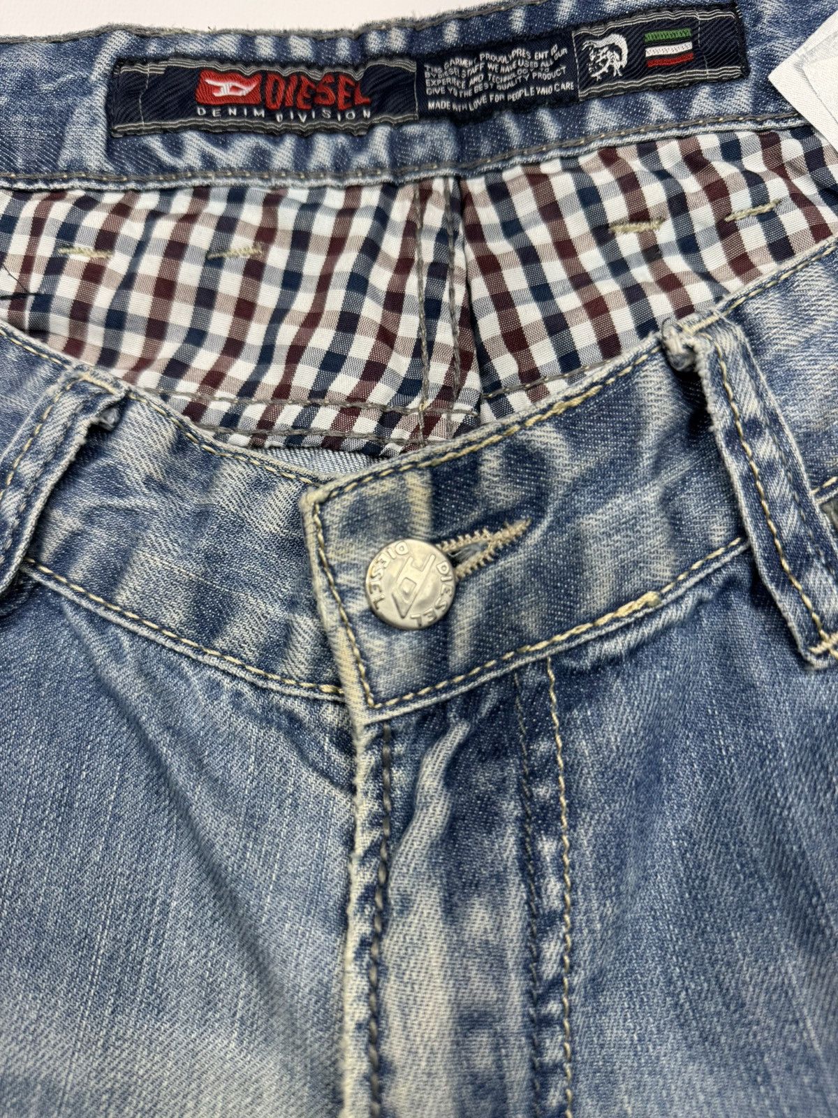 Diesel Vintage Diesel Y2k Men's Jeans Size US 34 / EU 50 - 12 Thumbnail