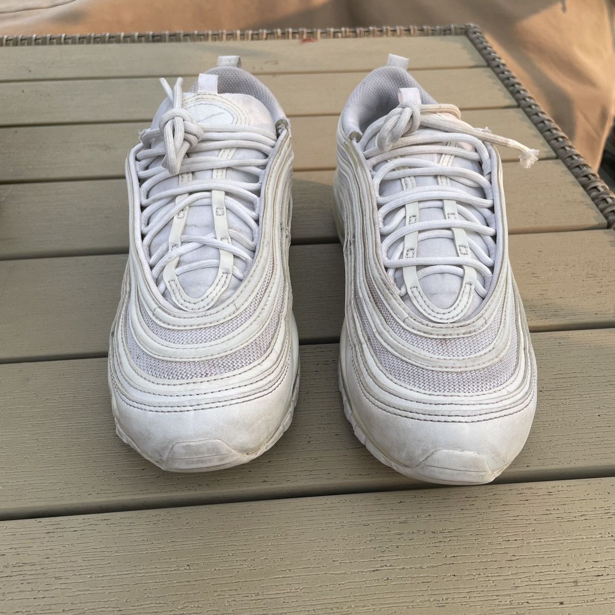 Nike Women’s Nike Air Max 97 Triple White Size US 9.5 / IT 39.5 - 2 Thumbnail