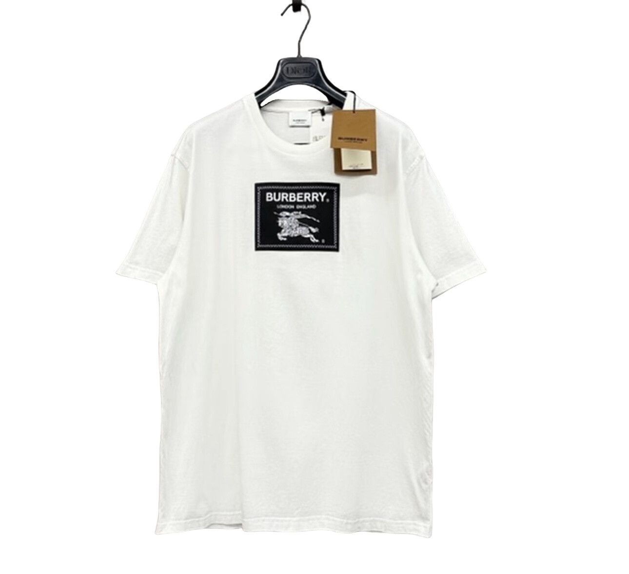 Burberry Burberry Prorsum Horse Embroidery T-Shirt White M Size US M / EU 48-50 / 2 - 1 Thumbnail