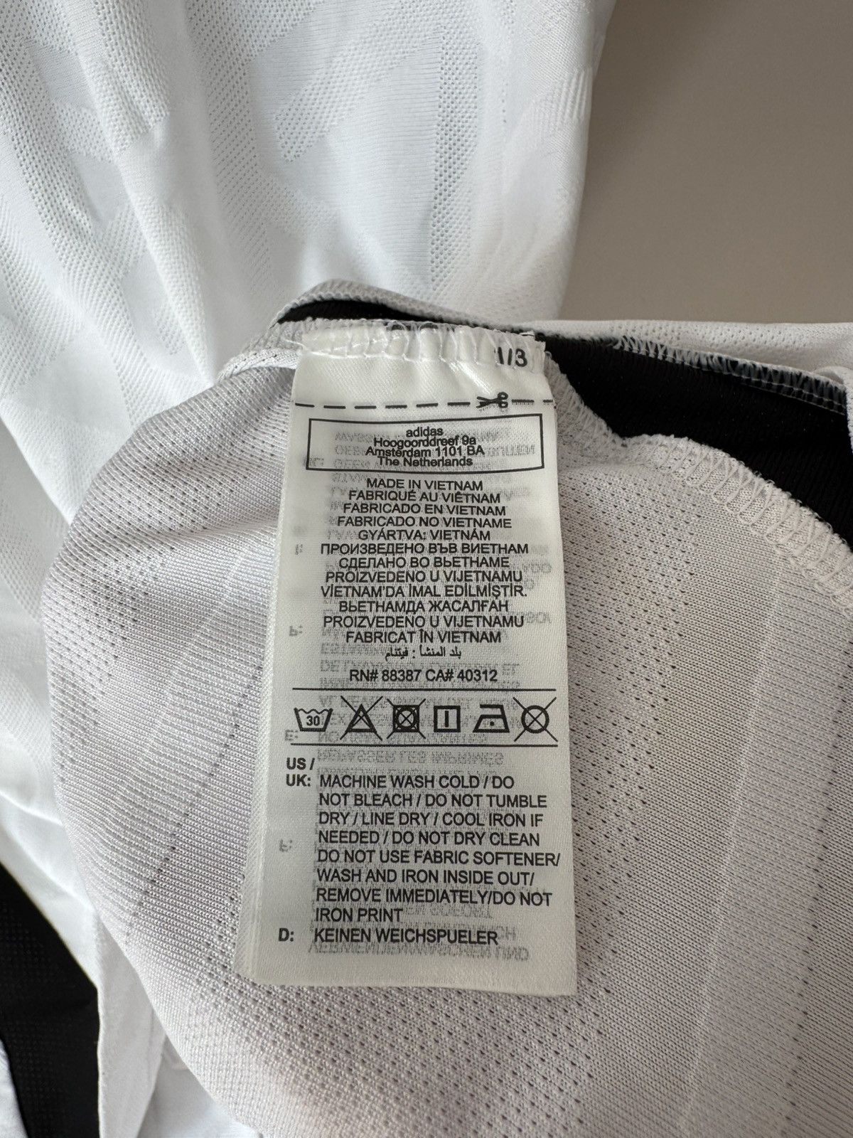 Adidas Kroos #8 Germany 2023-2024 Player Issue Home Soccer Jersey Size US M / EU 48-50 / 2 - 20 Thumbnail
