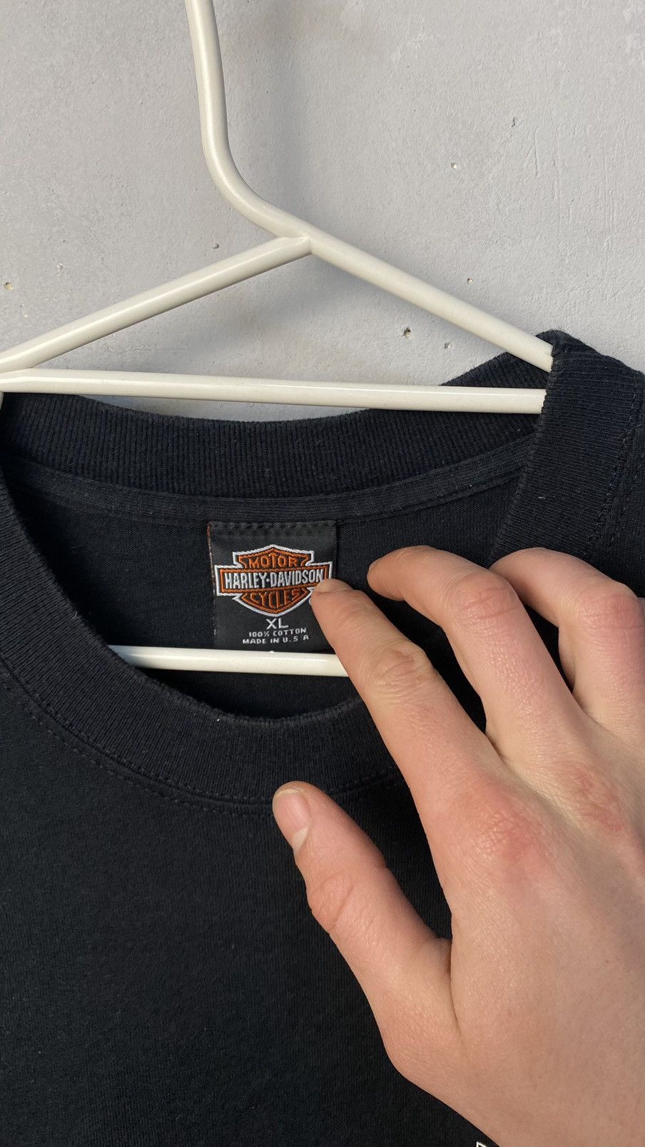 Harley Davidson Vintage 2001 Harley Davidson euro tour girl Size US XL / EU 56 / 4 - 5 Thumbnail