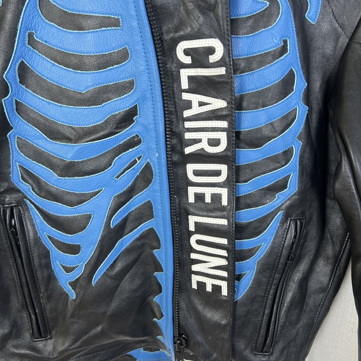 Vanson Leathers Clair De Lune Vanson Leather Bones Limited Black Size US M / EU 48-50 / 2 - 7 Thumbnail