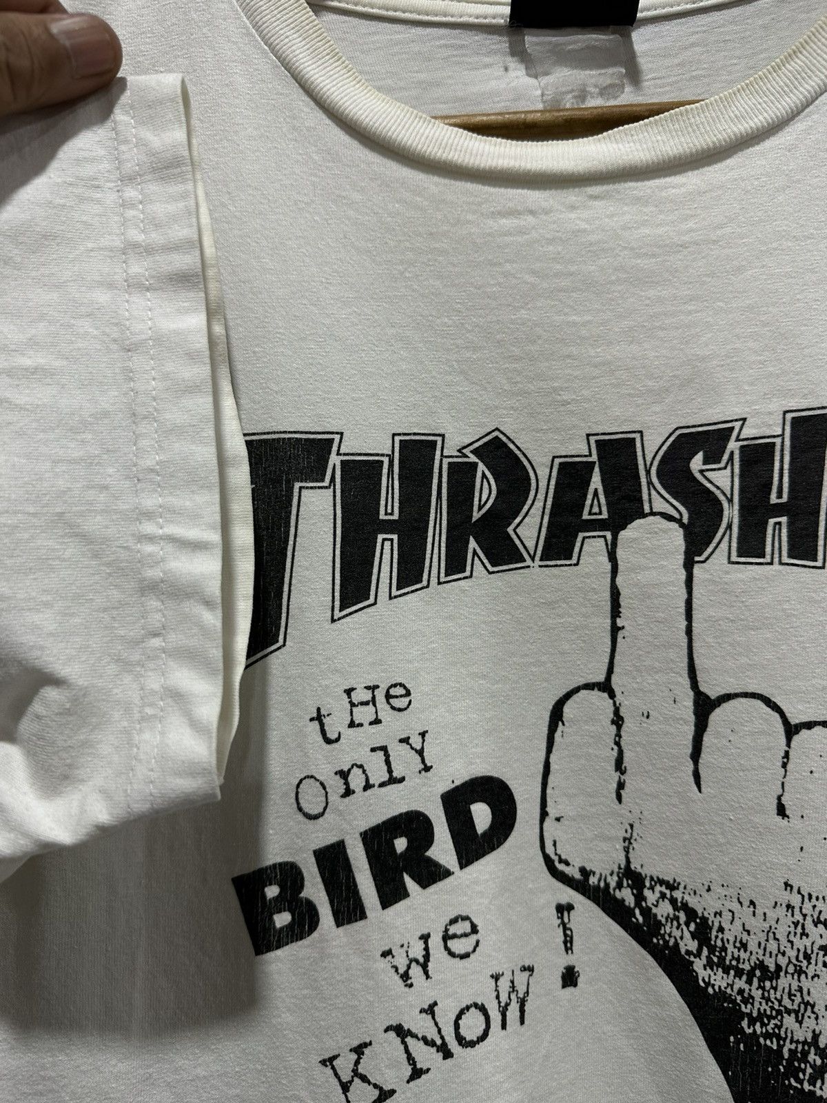 Girl Skateboards Vintage Thrasher The Only Bird We Know Fuck Faded Tee Size US L / EU 52-54 / 3 - 8 Thumbnail