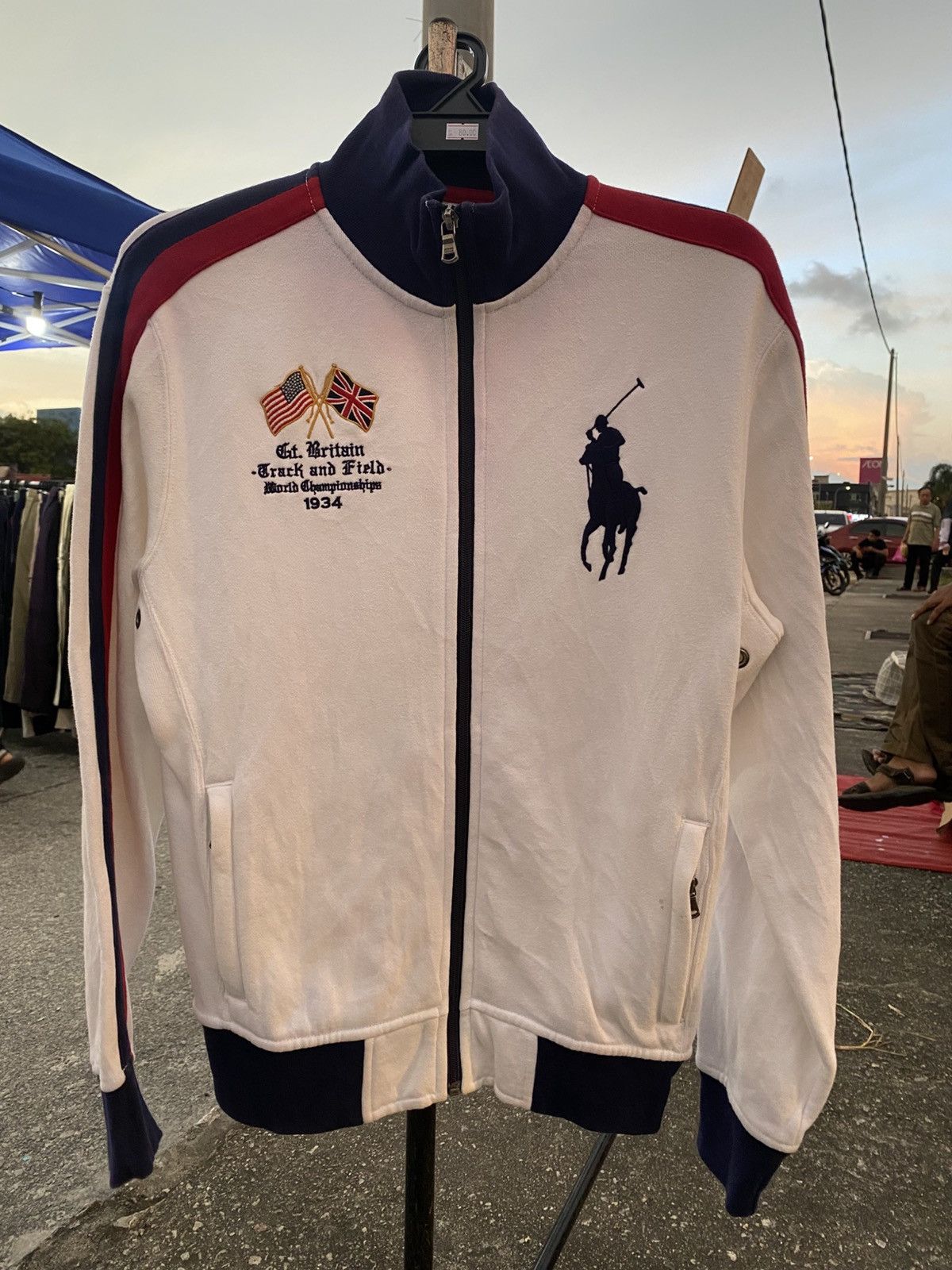 Polo Ralph Lauren VTG Polo Ralph Lauren Great Britain 012 Athletes jacket 🔥 Size US S / EU 44-46 / 1 - 7 Thumbnail