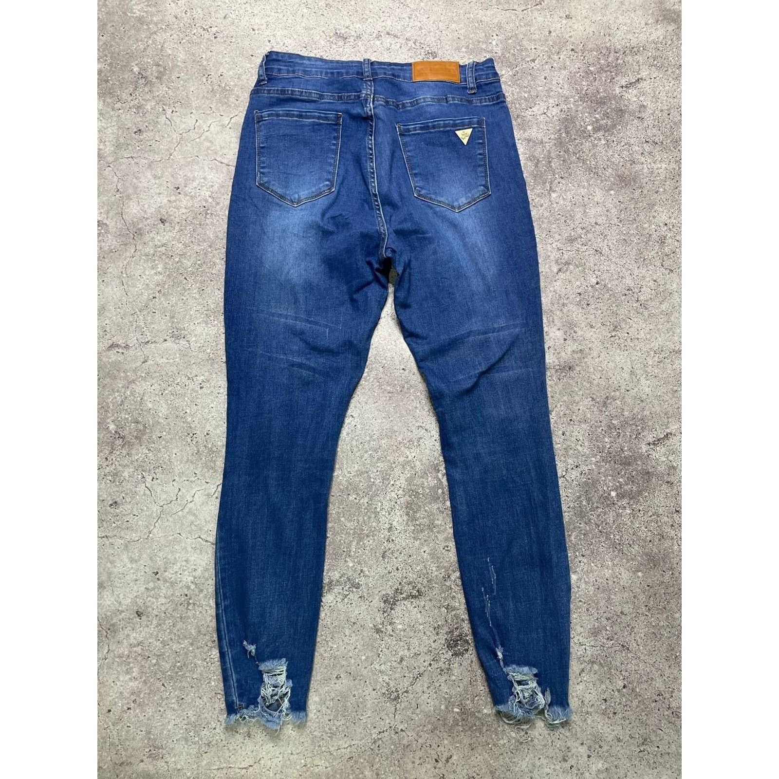 Vintage Vintage Celebrity Ace Distressed Blue Skinny Streetwear Size 30" / US 8 / IT 44 - 5 Thumbnail