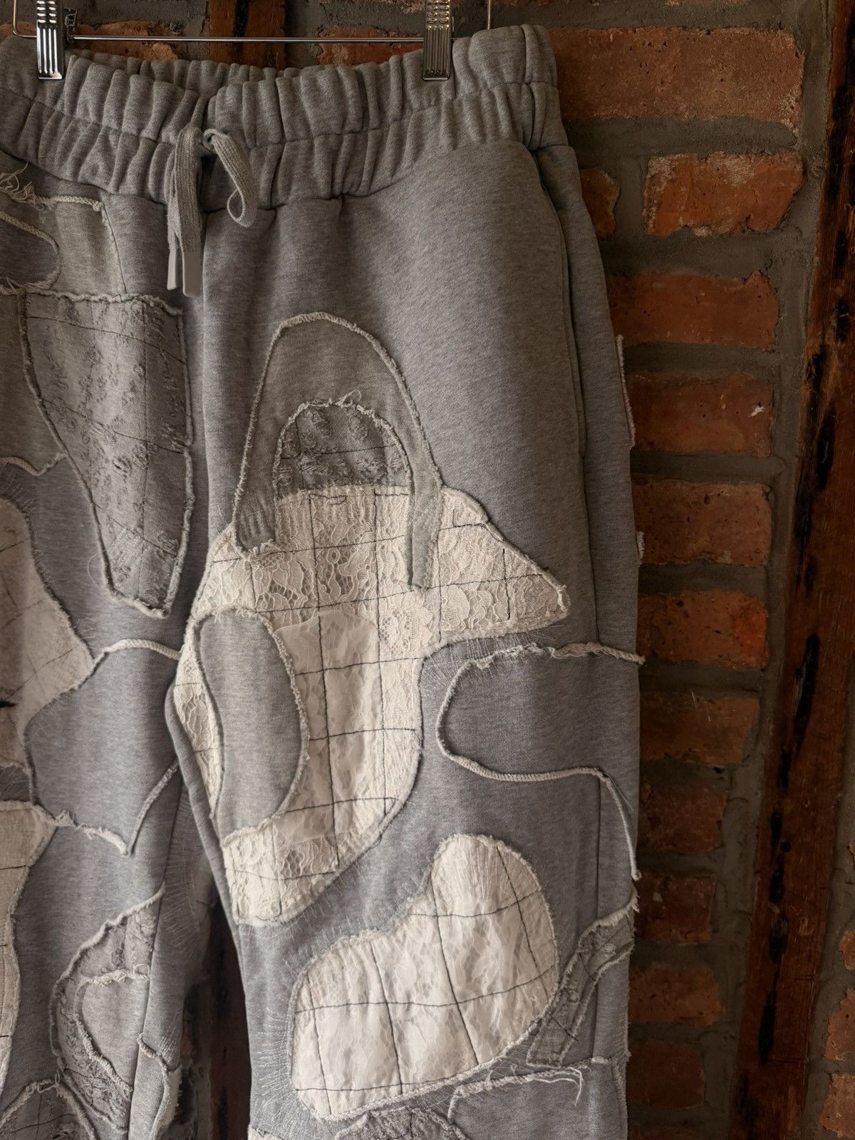Who Decides War Who Decides war Atom Patchwork Sweatpants Size US 36 / EU 52 - 2 Thumbnail