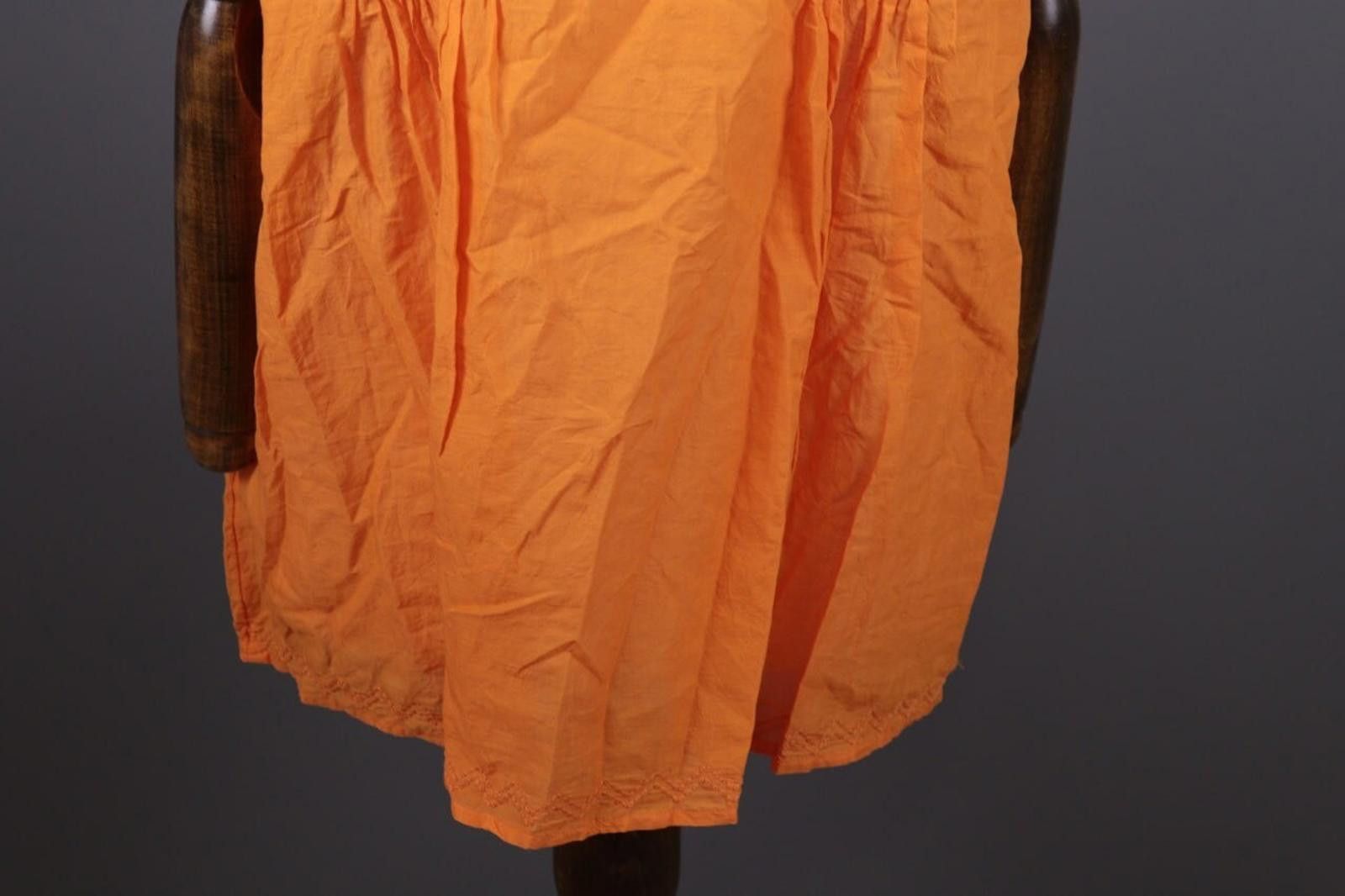 Designer Gudrun Sjoden Orange Lagenlook Blouson Dress Size M Size M / US 6-8 / IT 42-44 - 11 Thumbnail