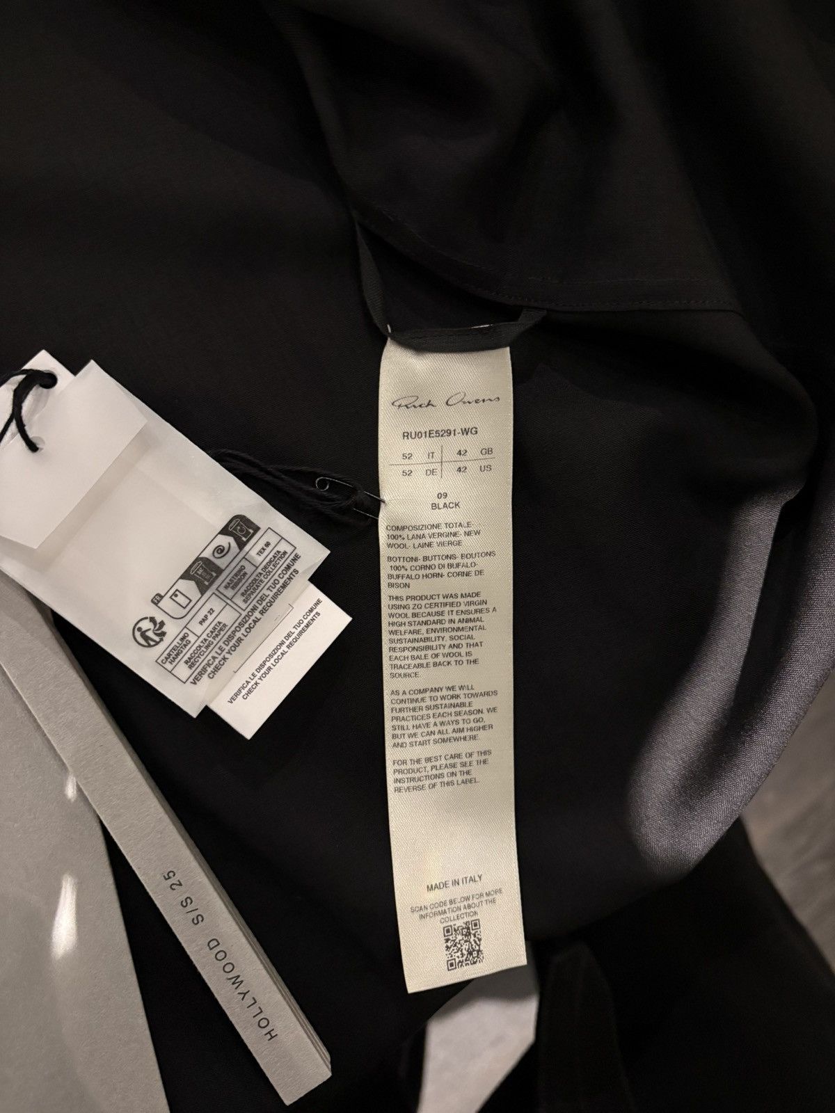 Rick Owens RICK OWENS WORK SHIRT Size US L / EU 52-54 / 3 - 4 Thumbnail