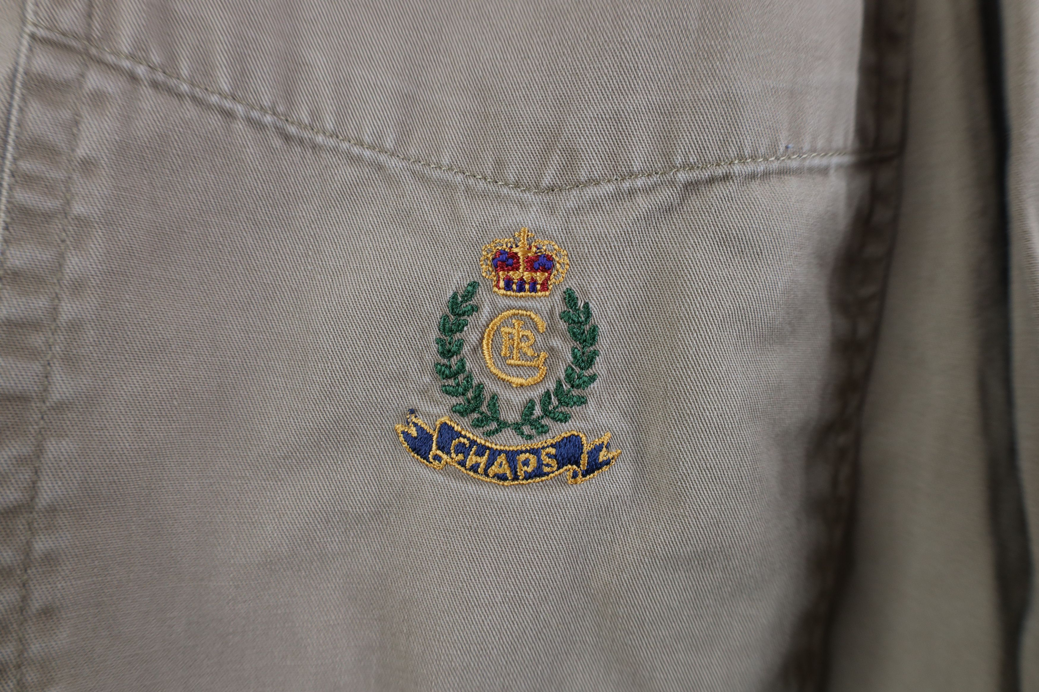 Ralph Lauren Vintage 90s Chaps Ralph Lauren Crest Button Down Shirt Size US L / EU 52-54 / 3 - 4 Thumbnail