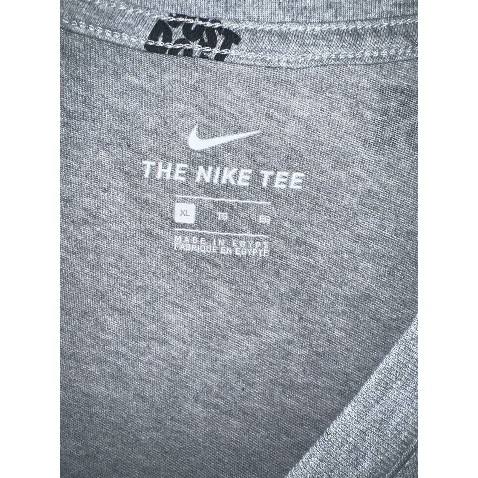 Nike Nike Shirt Graphic Tee Gray 2XL Just Do It Swoosh Orange New Size US XL / EU 56 / 4 - 4 Thumbnail