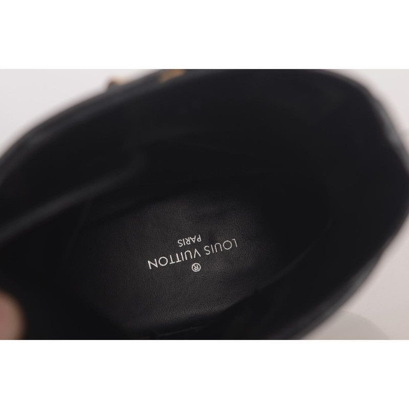 Other Louis Vuitton Lace-Up Black Short Boots - Size US 6.5 / EU 39-40 - 5 Thumbnail