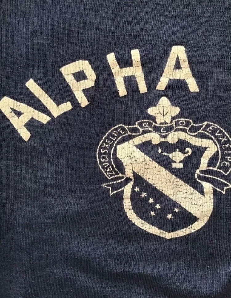 Champion True vintage 50s Champion Crewneck Sweatshirt alpha phi Size US S / EU 44-46 / 1 - 3 Thumbnail