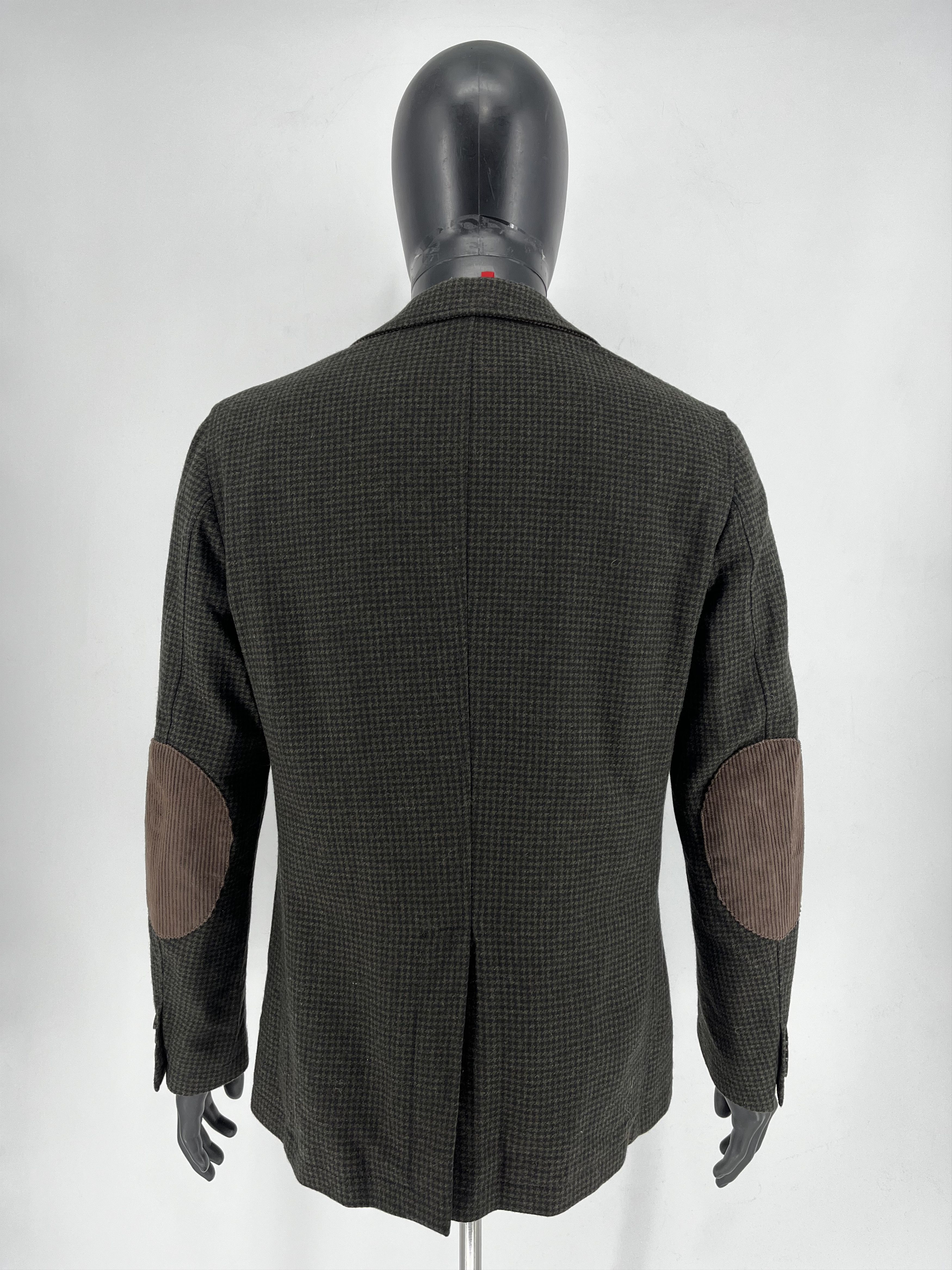 Cerruti 1881 × Seditionaries Nano Cerruti Checkered Plaid Blazer Wool Coats Jacket Size 50S - 9 Thumbnail