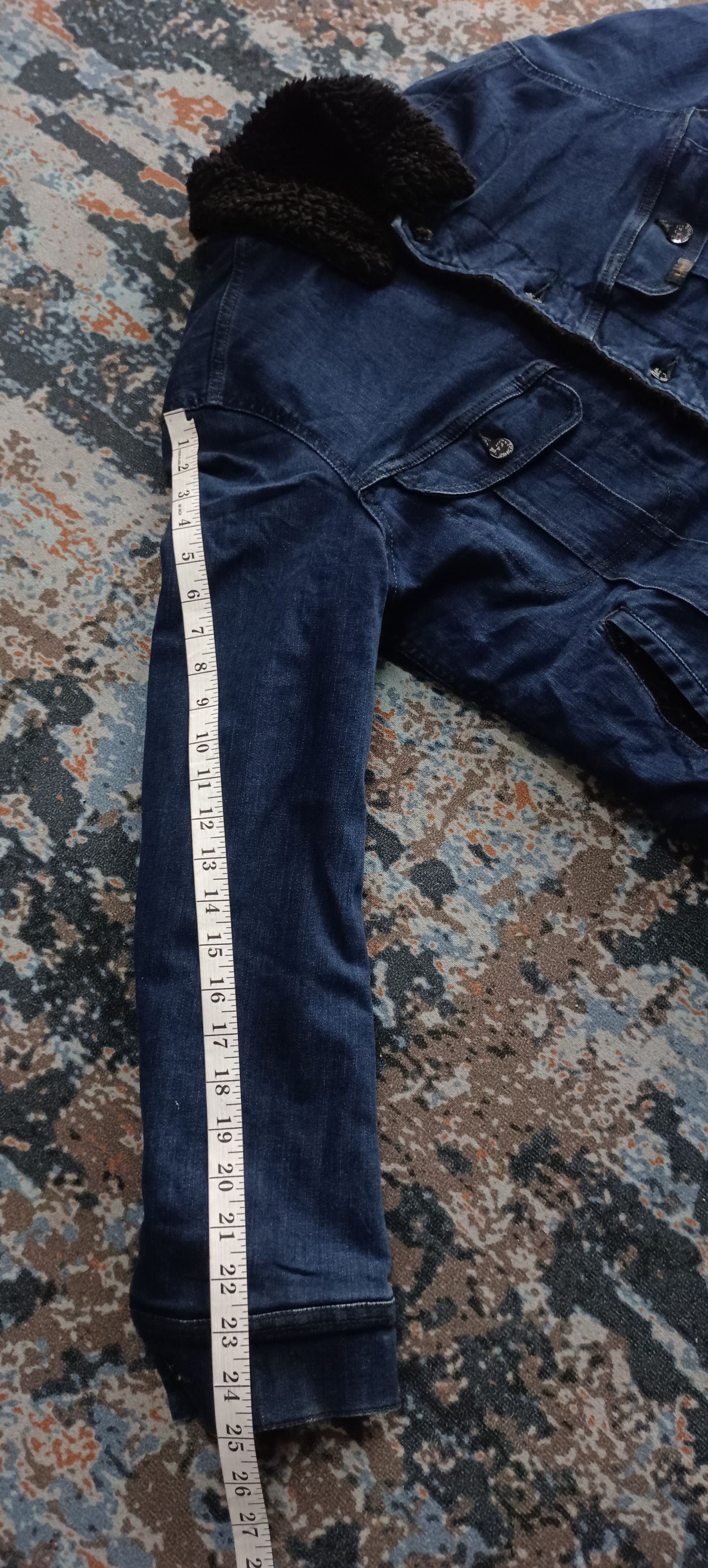 Lee Lee Riders Sanforized Sherpa Denim Jacket Size US M / EU 48-50 / 2 - 15 Thumbnail