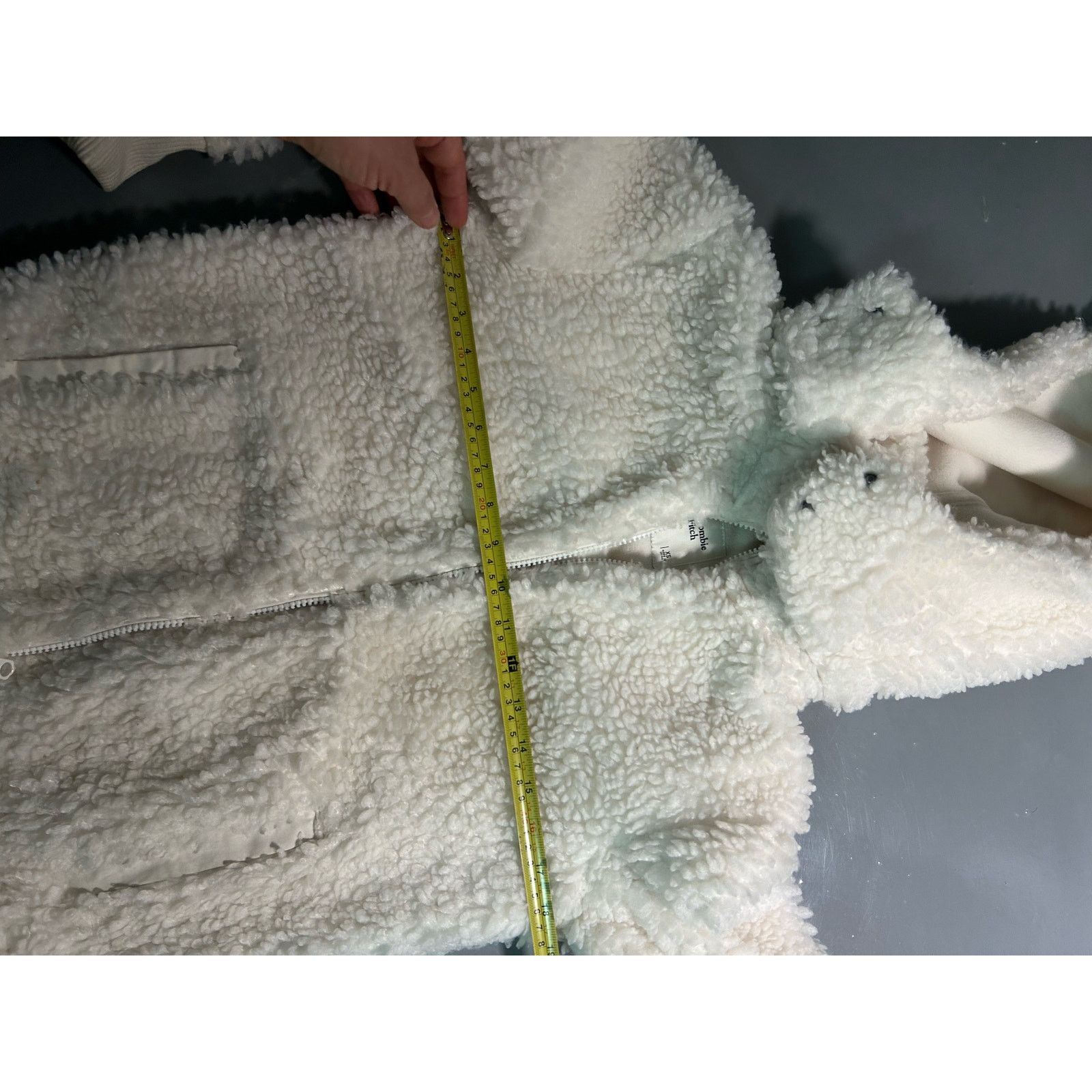 Abercrombie & Fitch Abercrombie & Fitch Sherpa Fleece Jacket Size XS Hooded Size XS / US 0-2 / IT 36-38 - 8 Thumbnail