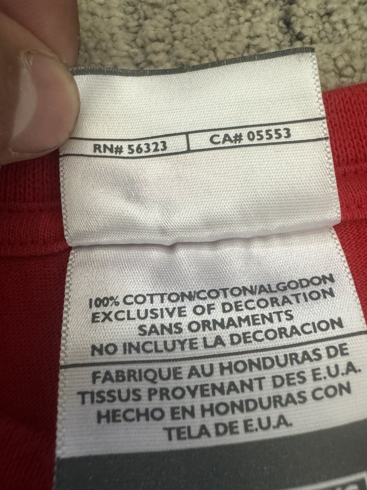 Nike Ohio State Buckeyes Tee Size US XL / EU 56 / 4 - 6 Thumbnail