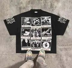 Japanese Brand 3D Print Patchwork Baggy Kitahara x Yuk Size US 34 / EU 50 - 3 Thumbnail