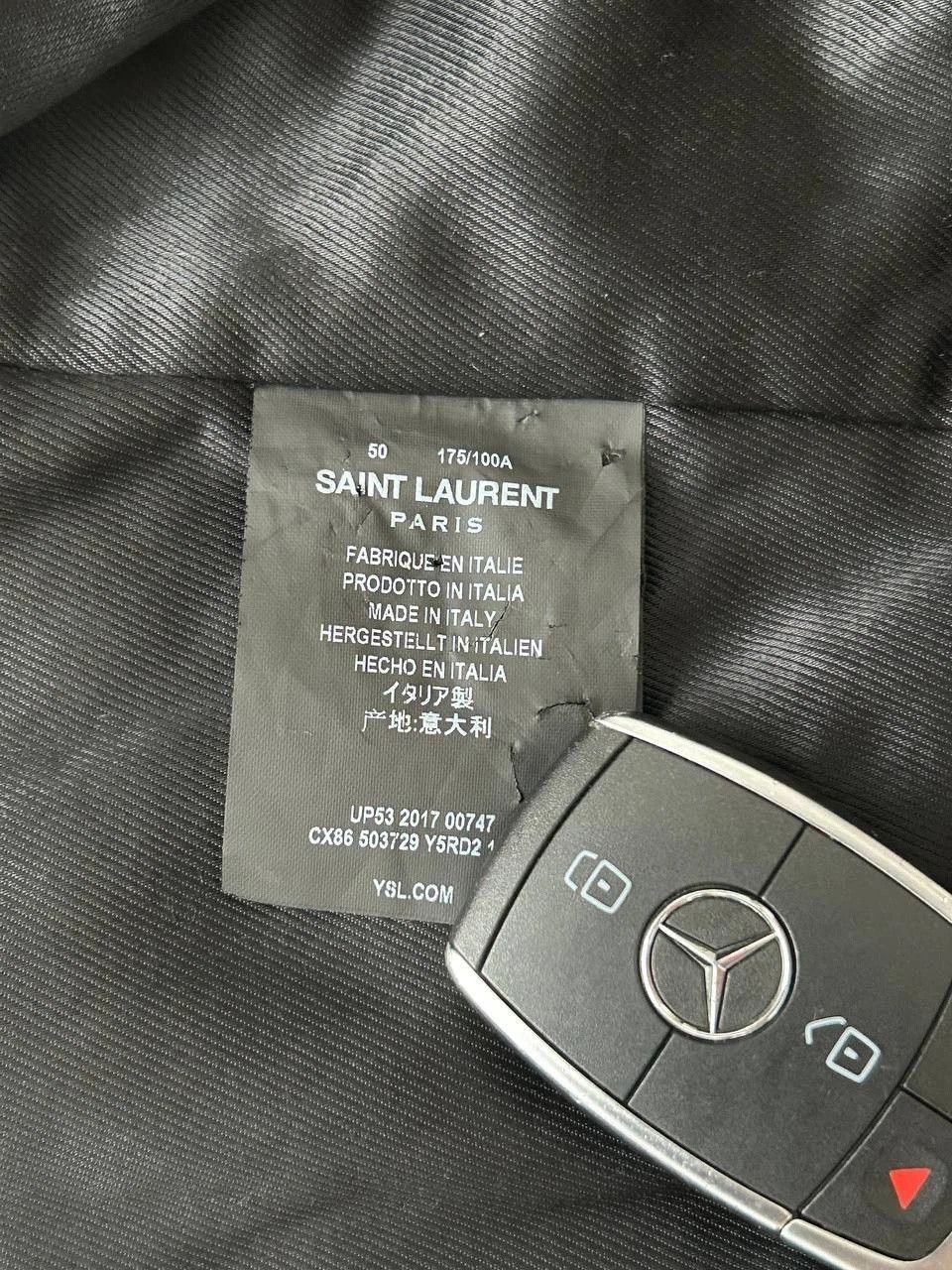 Saint Laurent Paris Saint Laurent Studded Biker Leather Jacket Size US M / EU 48-50 / 2 - 4 Thumbnail