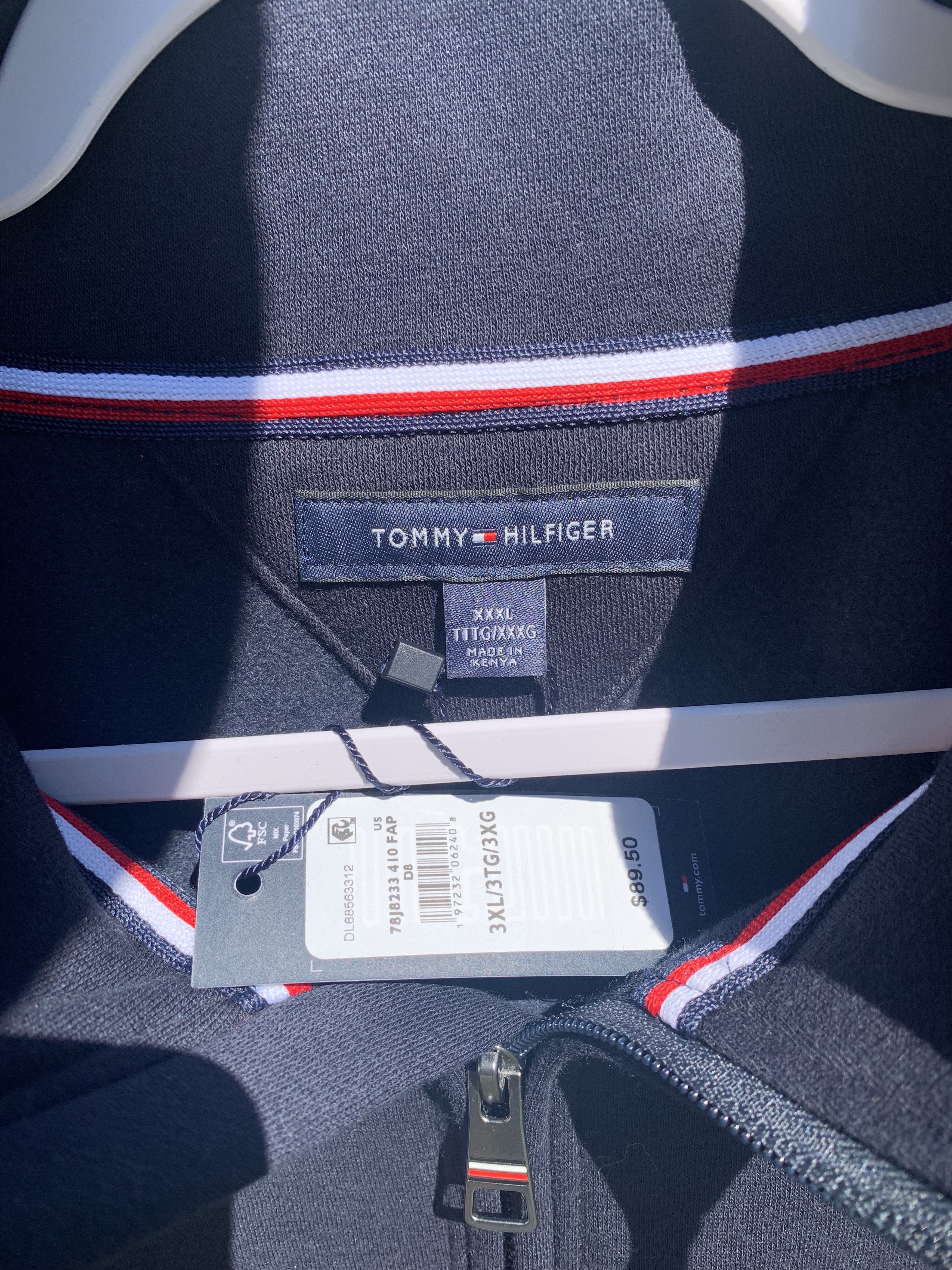 Tommy Hilfiger 3XL Quarter Zip Size US XXL / EU 58 / 5 - 3 Thumbnail