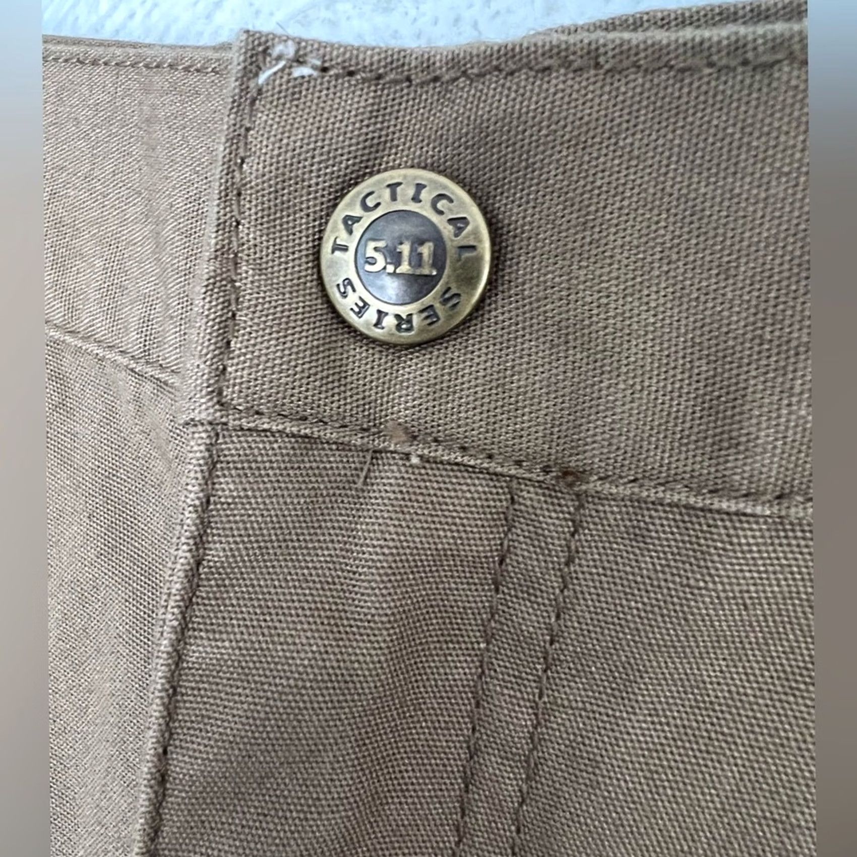 Vintage 5.11 Tactical Cargo Pants Mens 46 Regular Inseam 27 Tan 511 74251L Size US 30 / EU 46 - 3 Thumbnail