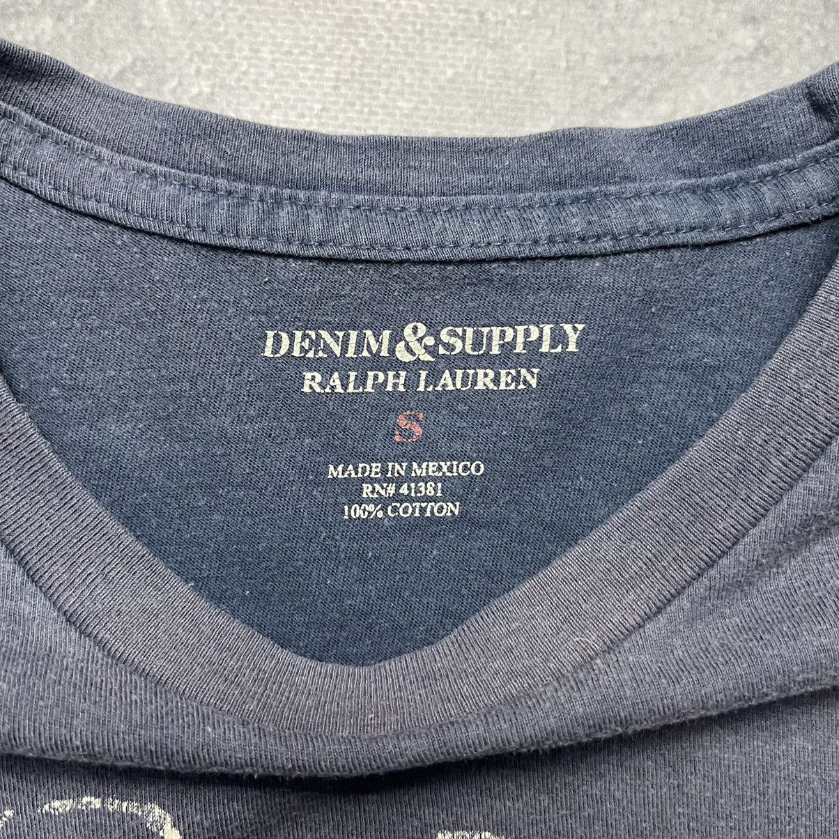 Denim & Supply Ralph Lauren Vintage Denim & Supply Ralph Lauren Big Central Logo Tee Size US S / EU 44-46 / 1 - 8 Thumbnail