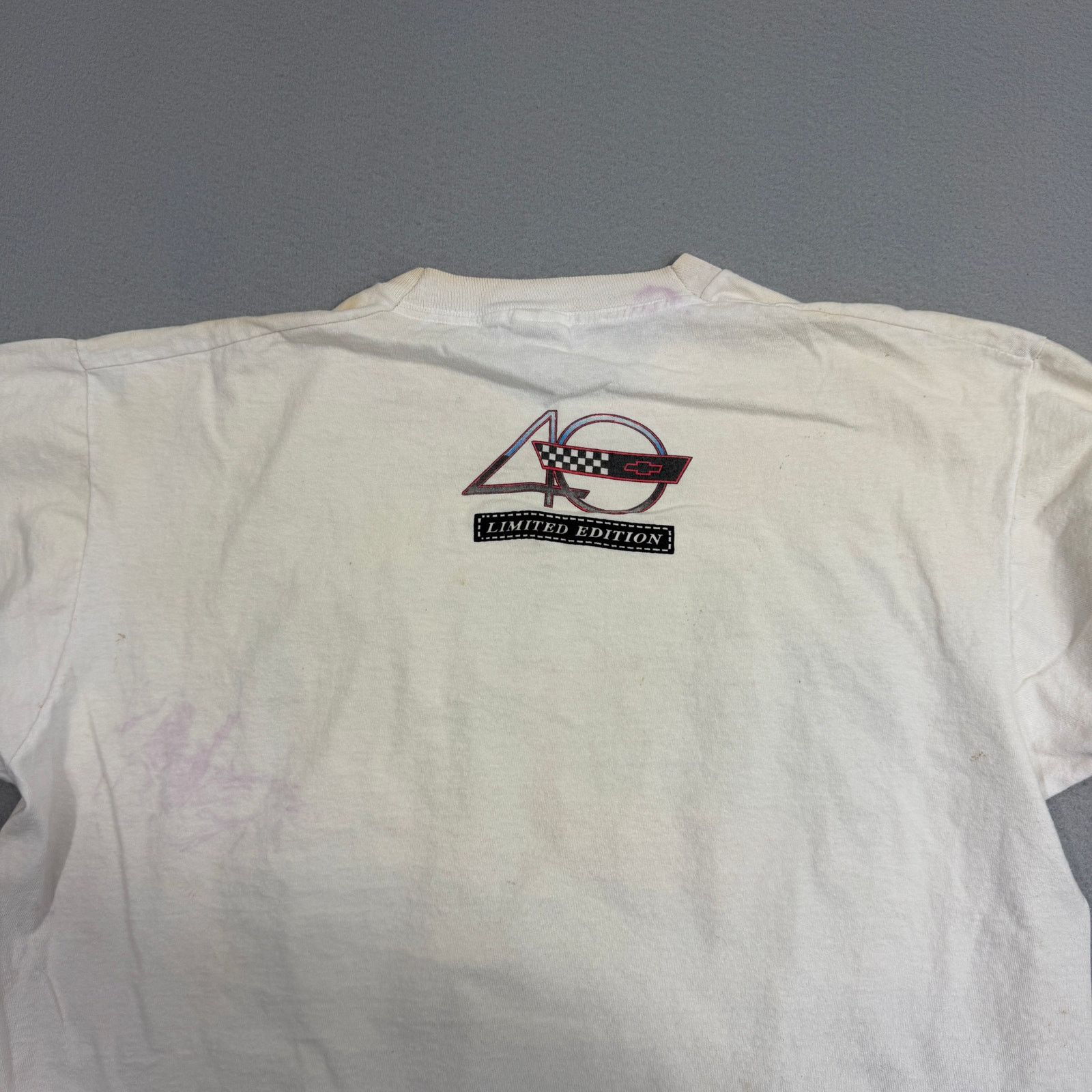Vintage Vintage Corvette Homecoming Shirt Men's XL White 90s Size US XL / EU 56 / 4 - 9 Thumbnail
