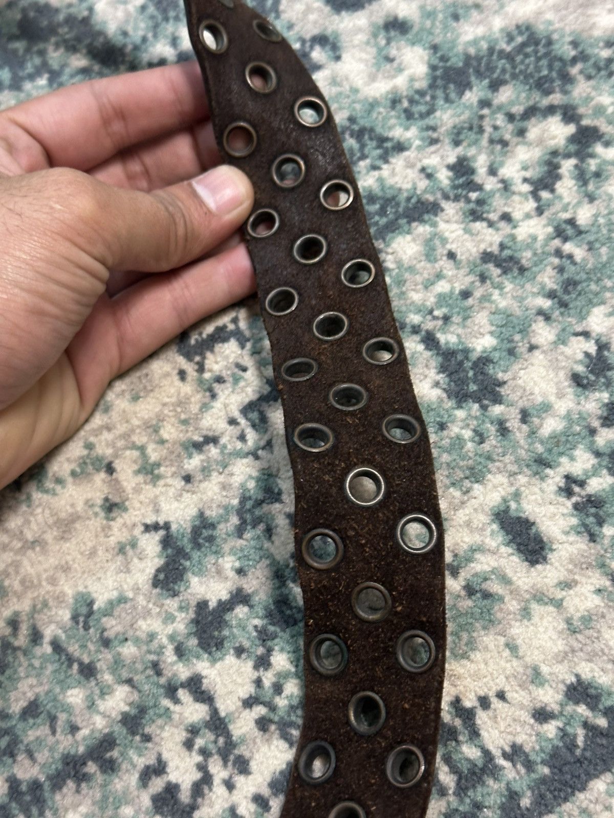 Japanese Brand Vintage Made In Italy Buckle Leather Belt Size ONE SIZE - 12 Thumbnail