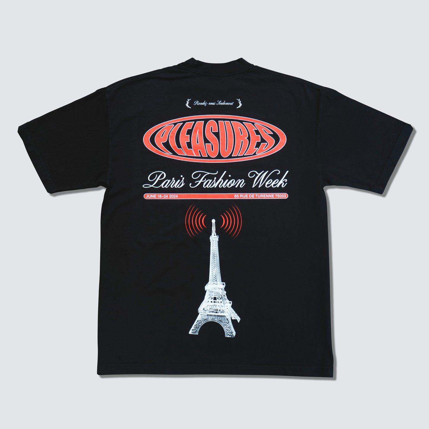 Pleasures Pleasures 5g Fashion Week Tee Size US M / EU 48-50 / 2 - 1 Thumbnail