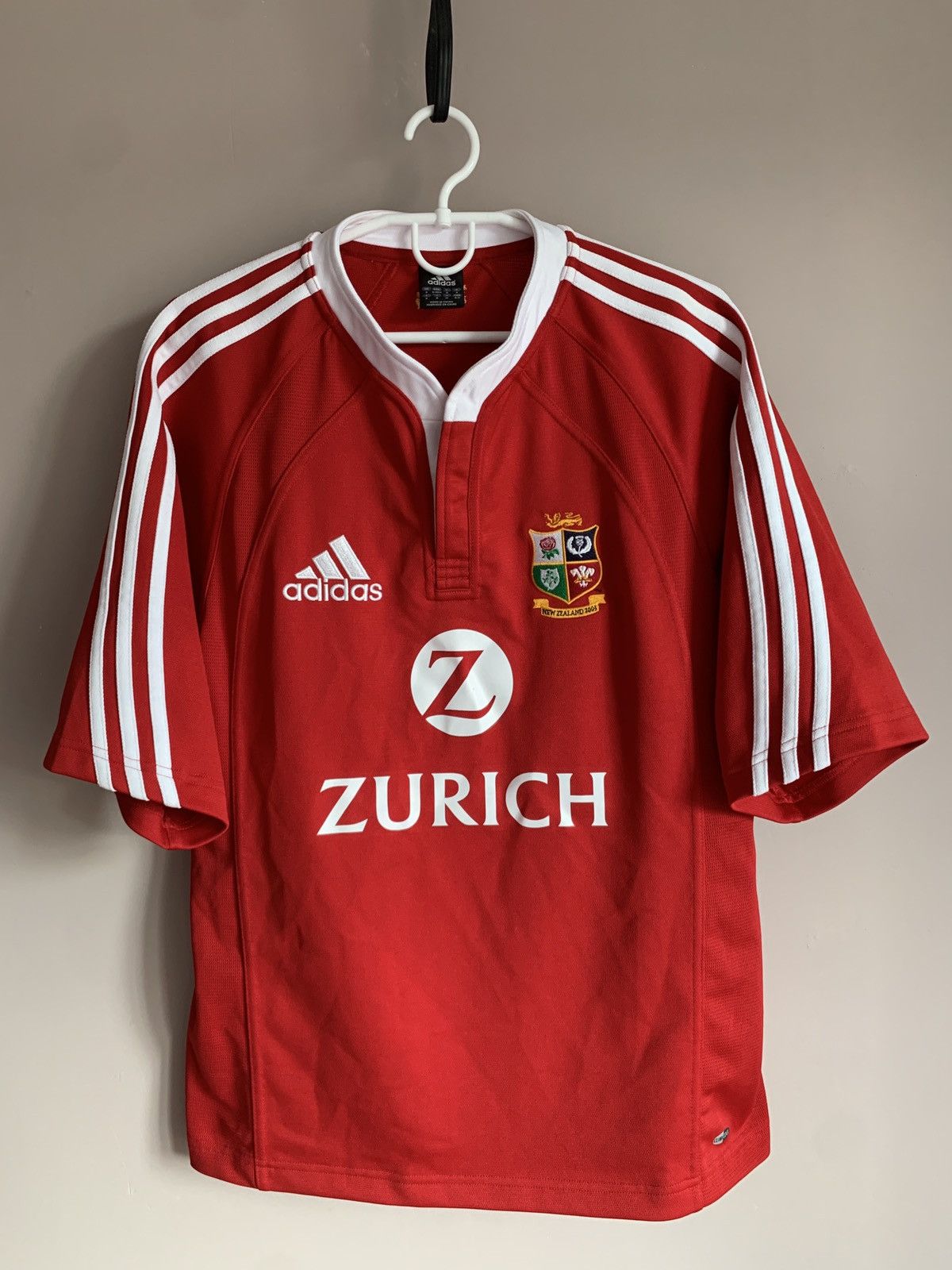 Adidas British and Irish Lions 2005 Rugby Union Shirt Adidas Retro Size US S / EU 44-46 / 1 - 1 Thumbnail