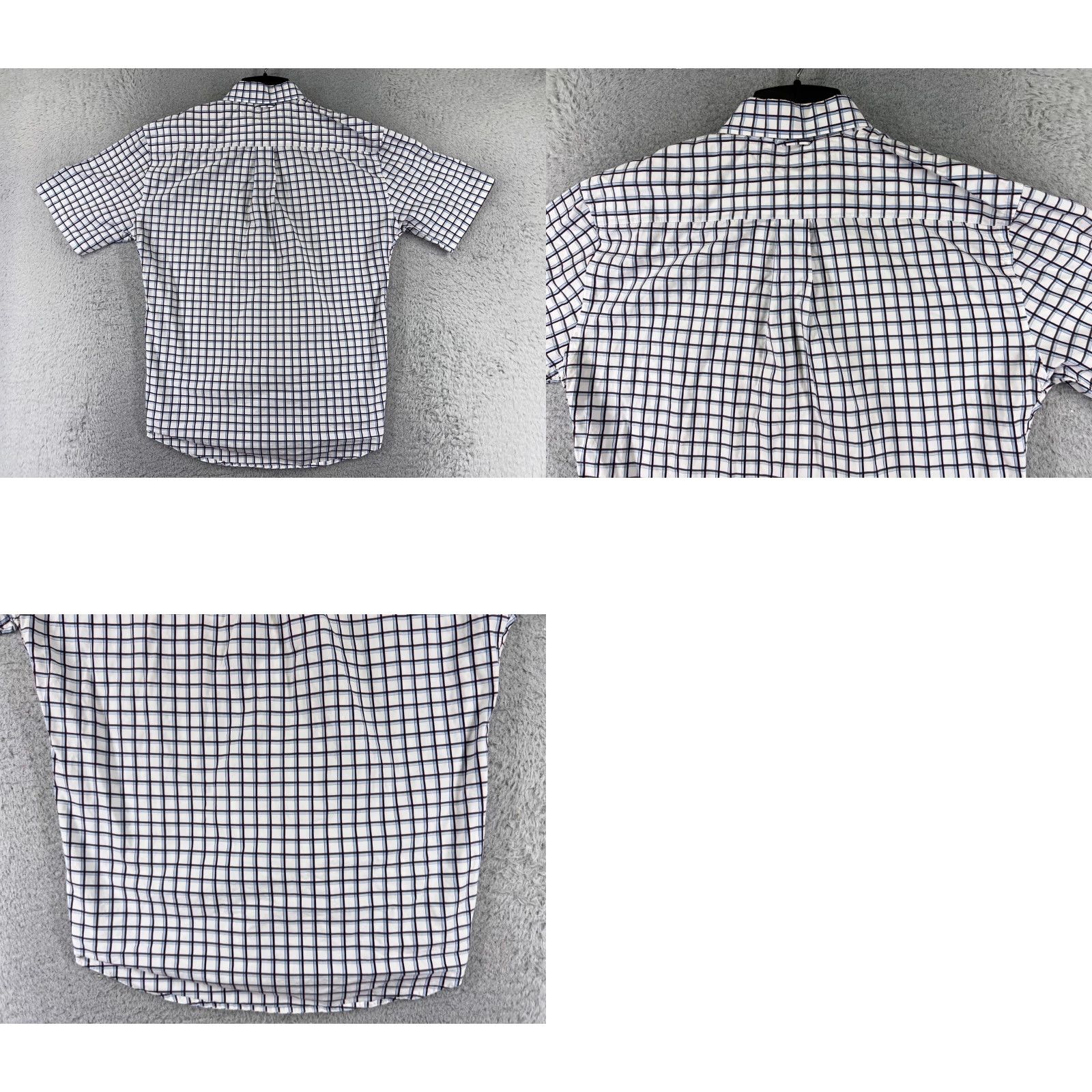 Tommy Hilfiger Tommy Hilfiger Shirt Men M Blue White Plaid Button Up Cotton Pocket Logo Size US M / EU 48-50 / 2 - 9 Thumbnail