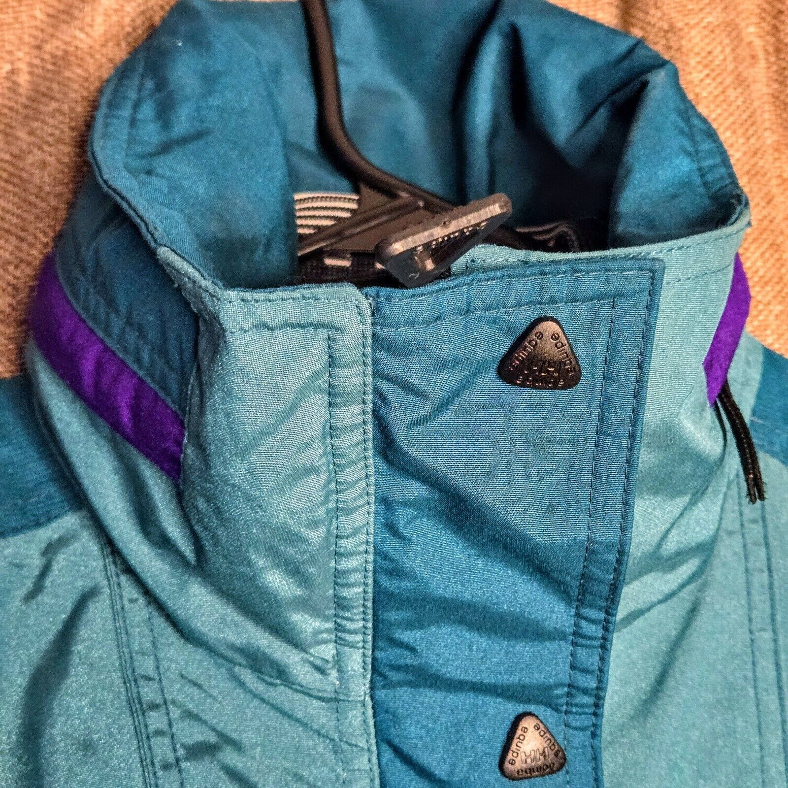 Helly Hansen Helly Hansen Ski Jacket Mens XS Teal Purple Helly Tech C21 Size US XS / EU 42 / 0 - 3 Thumbnail