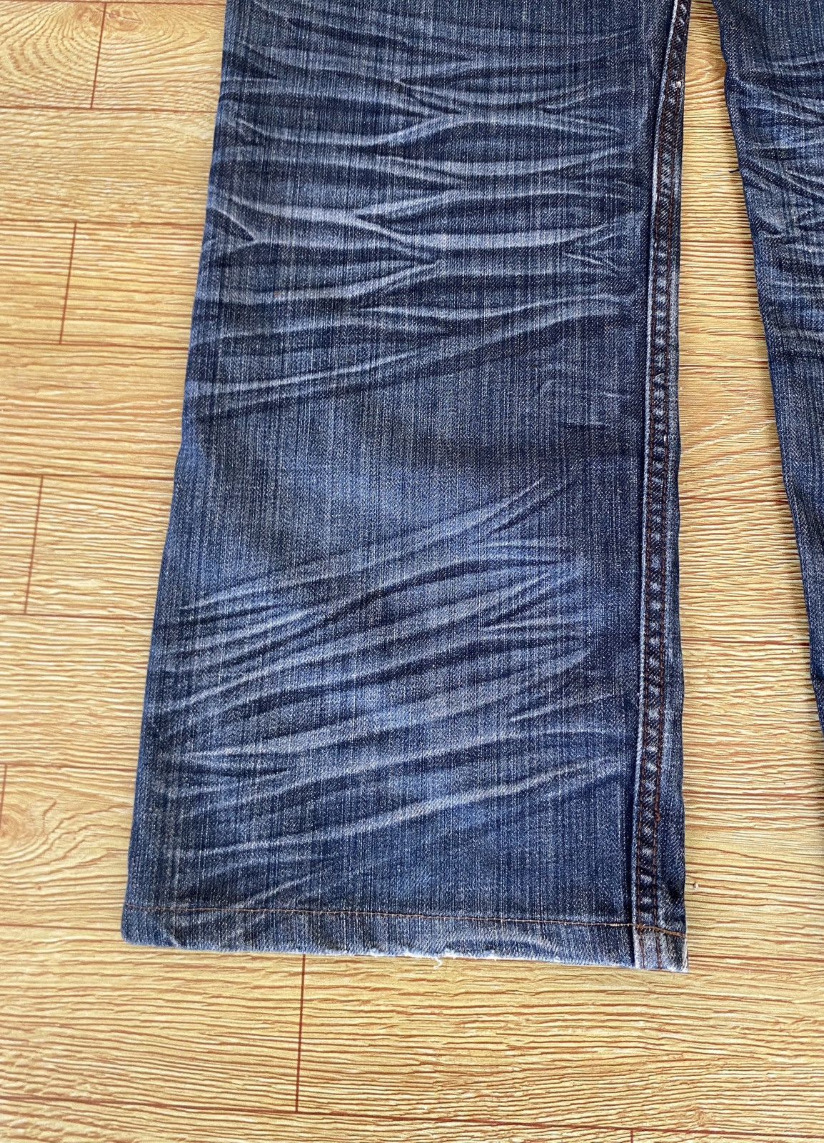 Japanese Brand Very Rare Vintage Japanee Brand Zhan Shen Baggy Jeans 2000s Size US 36 / EU 52 - 11 Thumbnail
