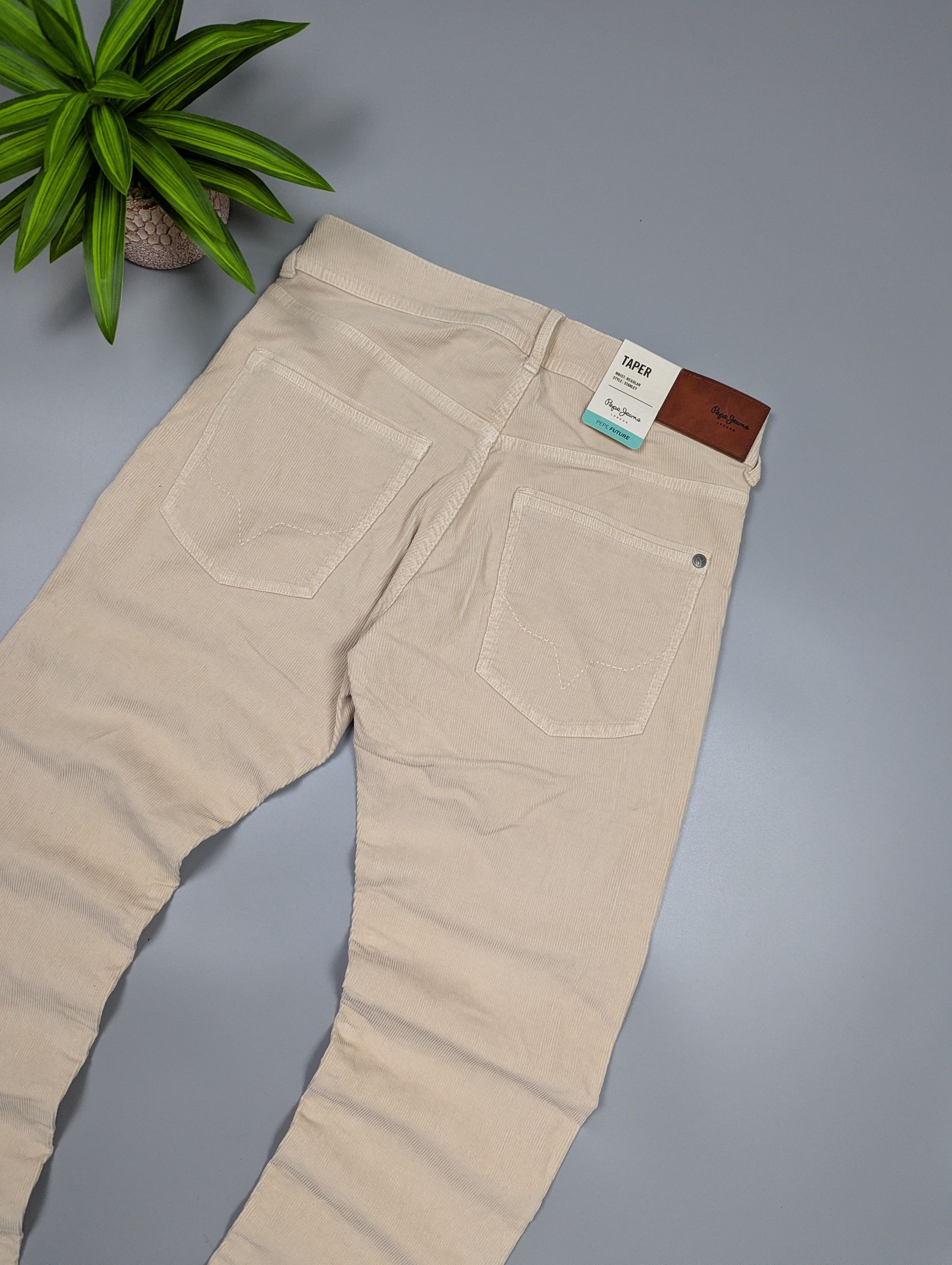 Pepe Jeans New Pepe Jeans Stanley Taper Corduroy Pants Size US 30 / EU 46 - 19 Thumbnail