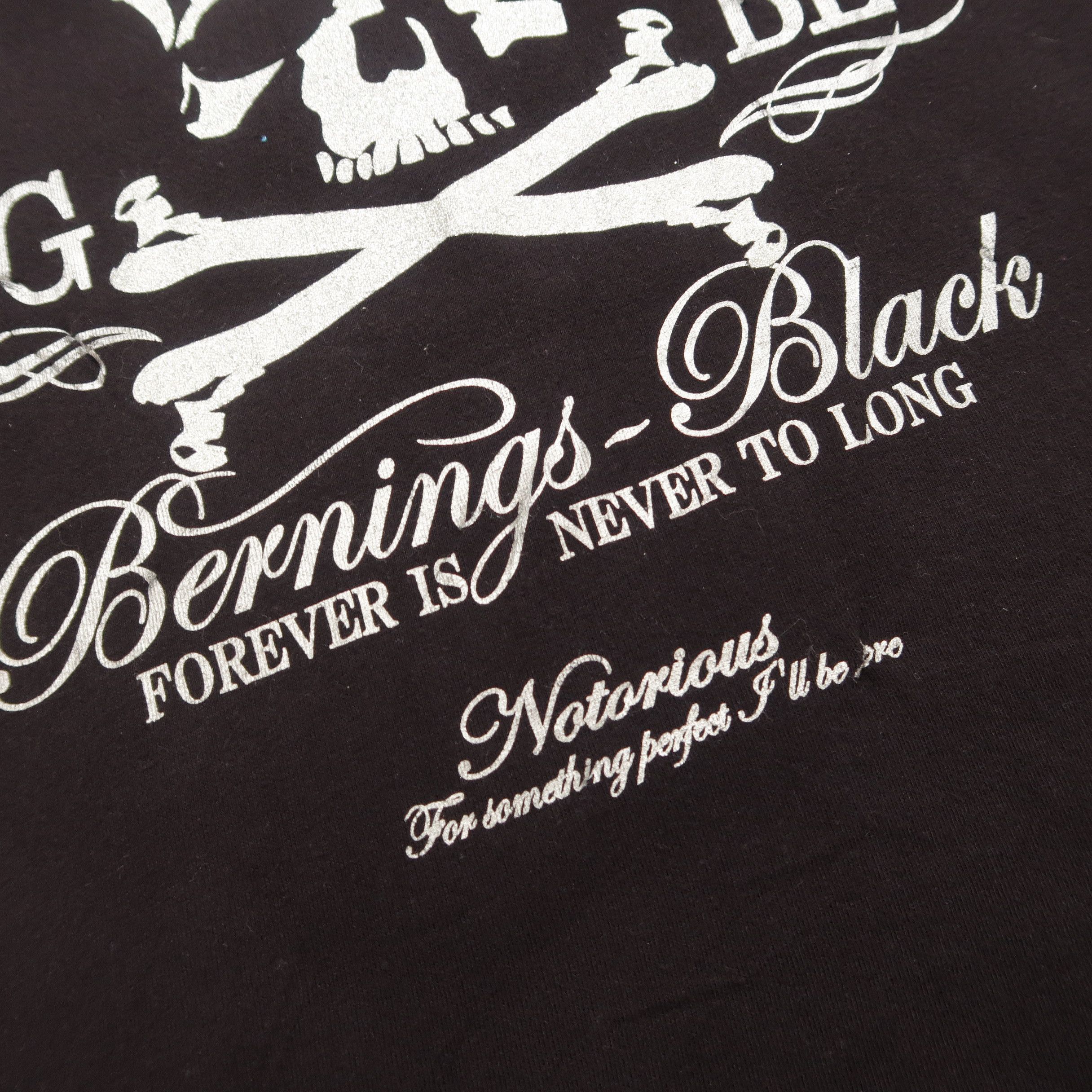 Japanese Brand 1990s Vkei Style Berning Sho Poem Skull Y2K Size US M / EU 48-50 / 2 - 8 Thumbnail