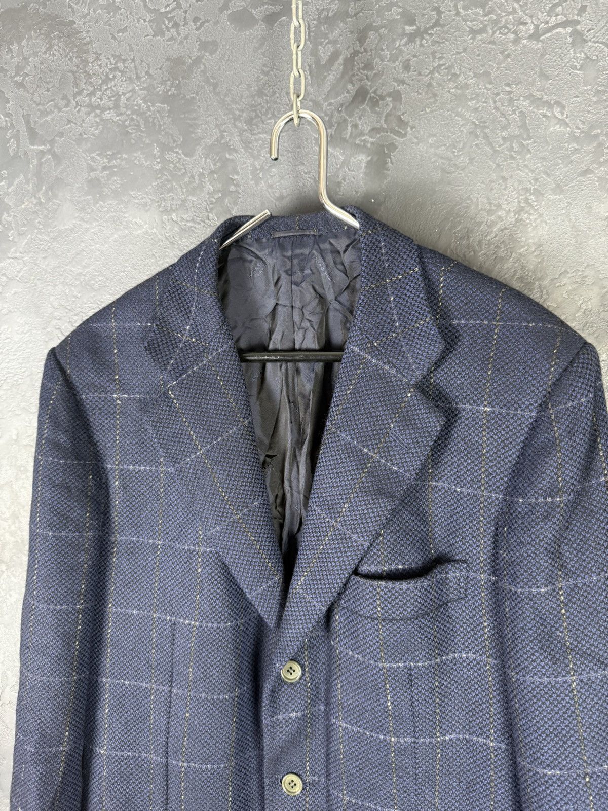 Kiton Kiton Napoli Trois Pommes Blazer 100% Cashmere Blazer Jacket Size 52R - 11 Thumbnail