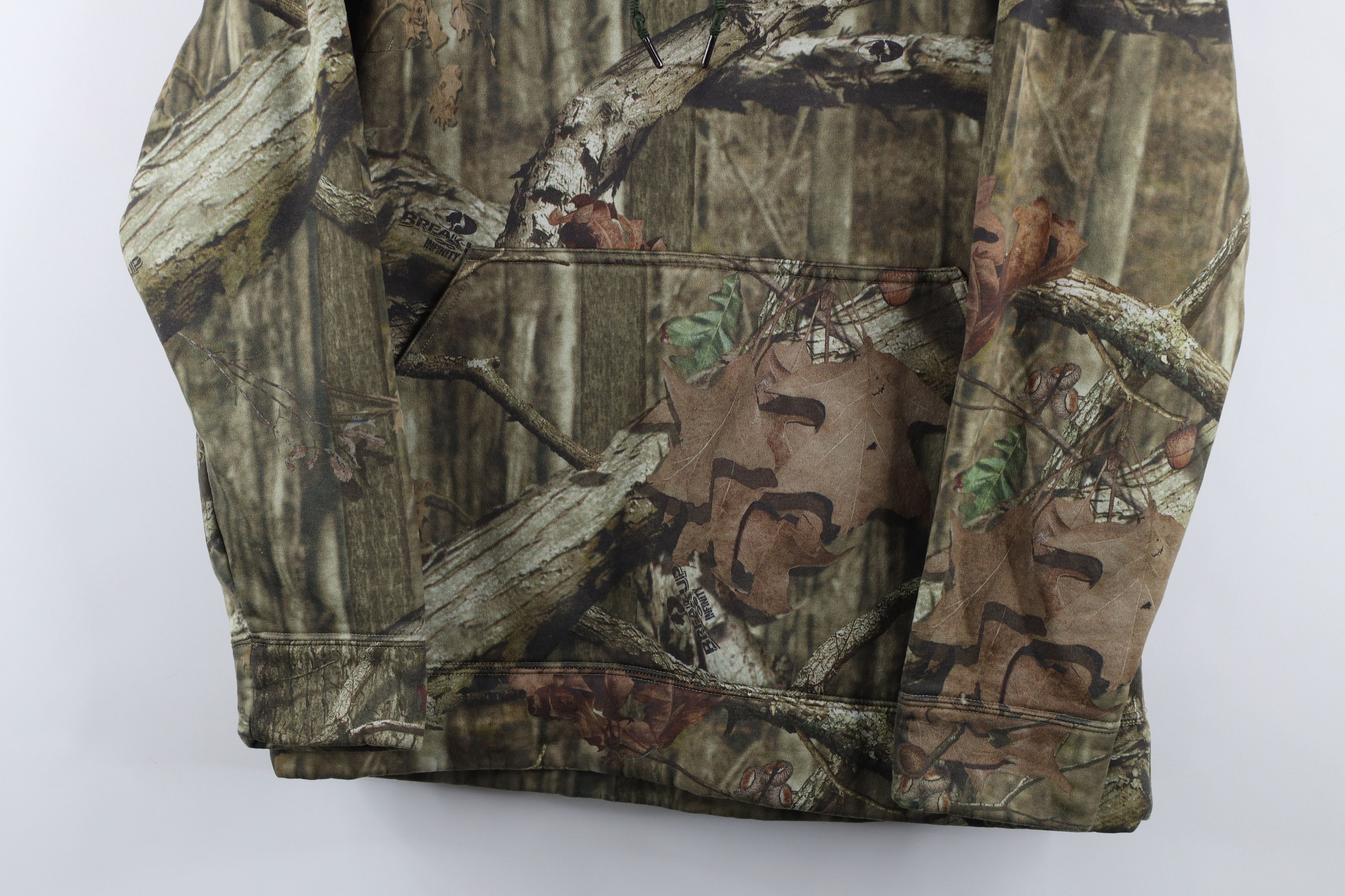 Under Armour × Vintage Under Armour Big Logo Infinity Camouflage Hoodie Sweatshirt Size US S / EU 44-46 / 1 - 3 Thumbnail